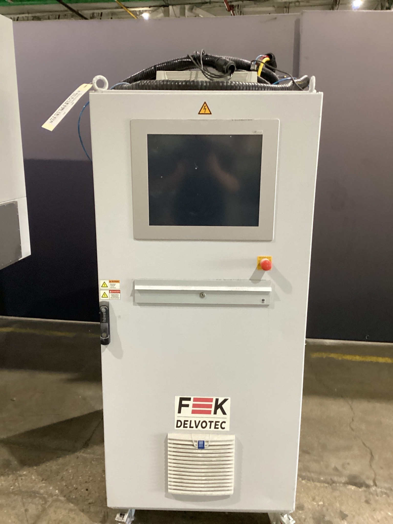 F&K DELVOTEC M17LSB Ultrasonic Laser Wire Bonder With Control Cabinet USED 1