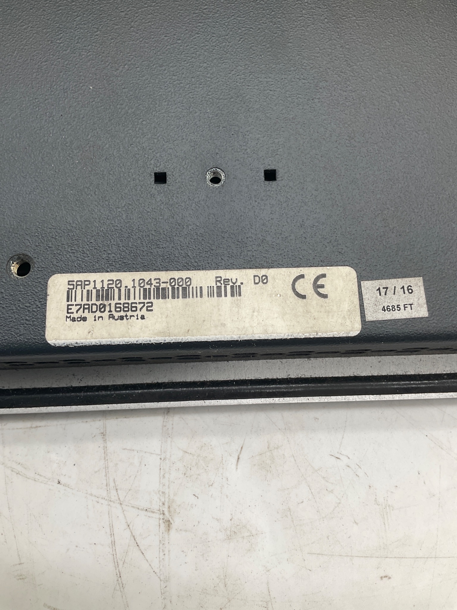 B&R 5AP1120.1043-000 Automation Panel 800 10.4" Touch HMI USED 4