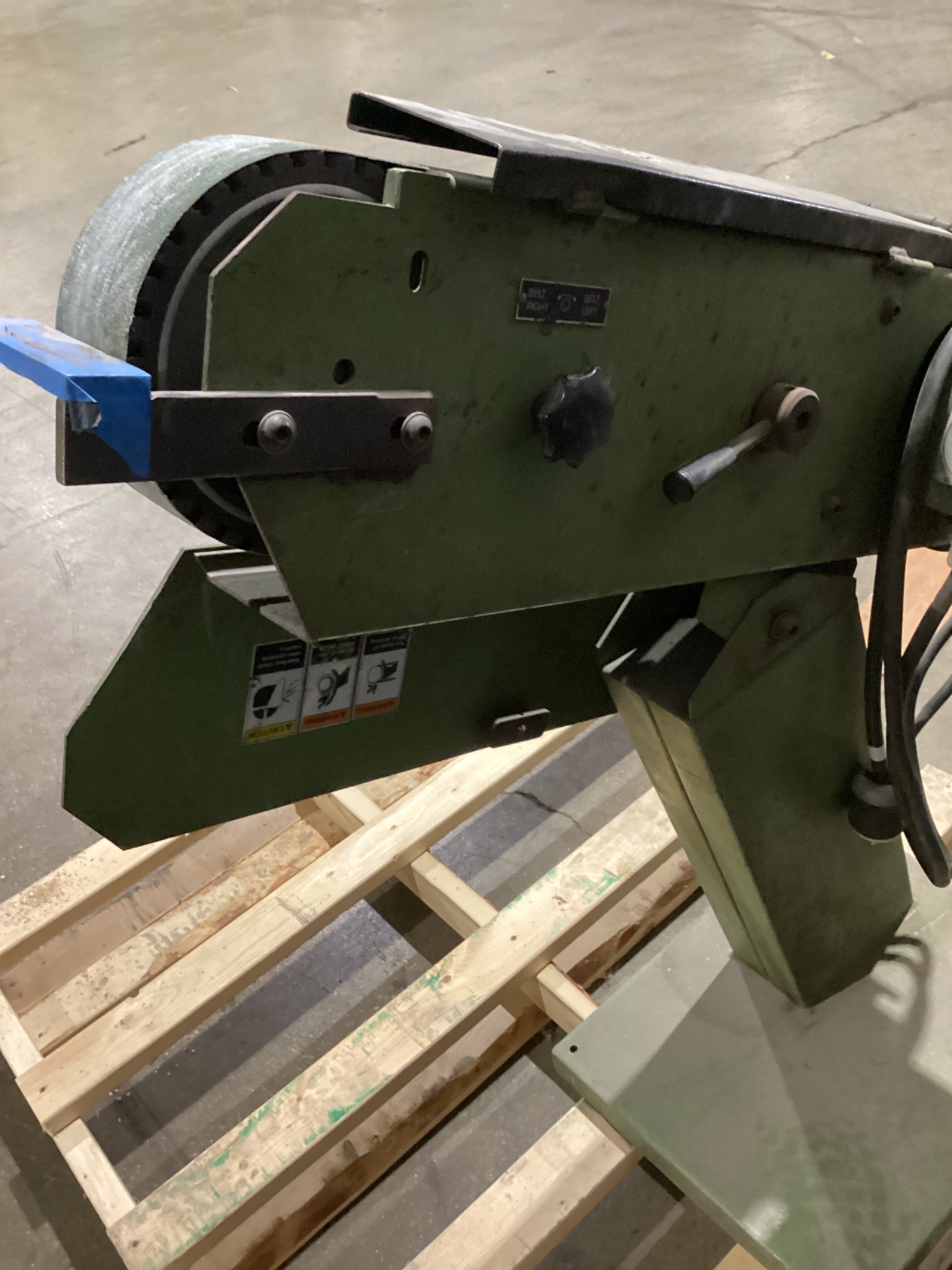 HM TAS-75 75 x 2000mm Abrasive Belt Grinder USED 3