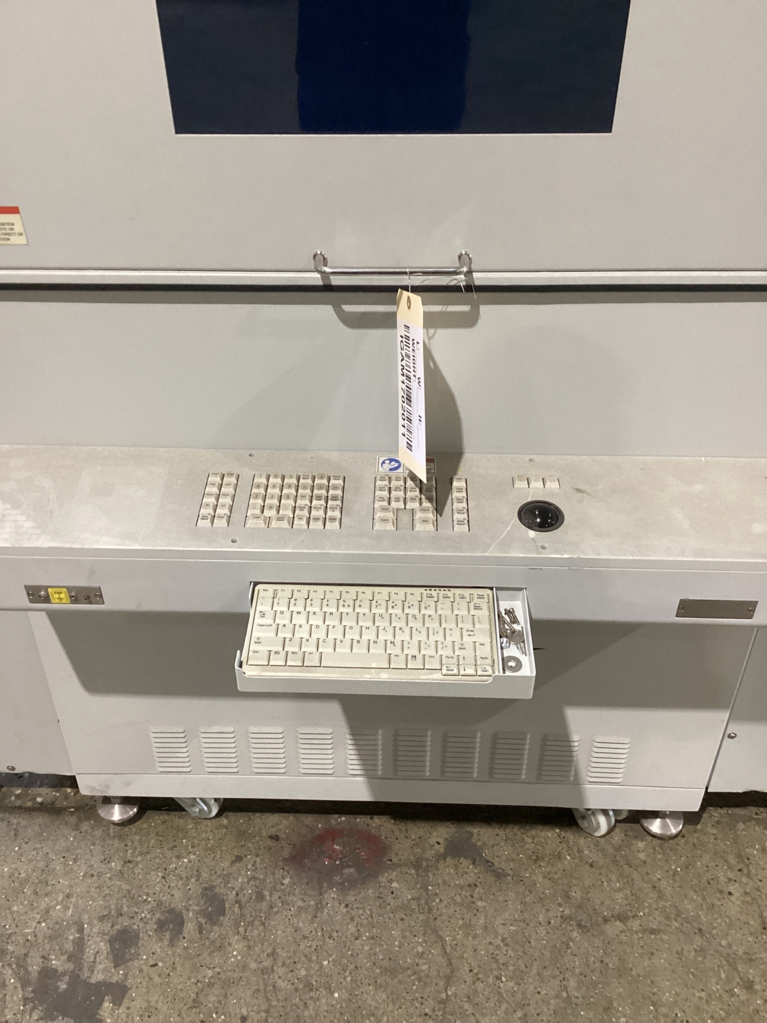 F&K DELVOTEC M17LSB Ultrasonic Laser Wire Bonder With Control Cabinet USED 2