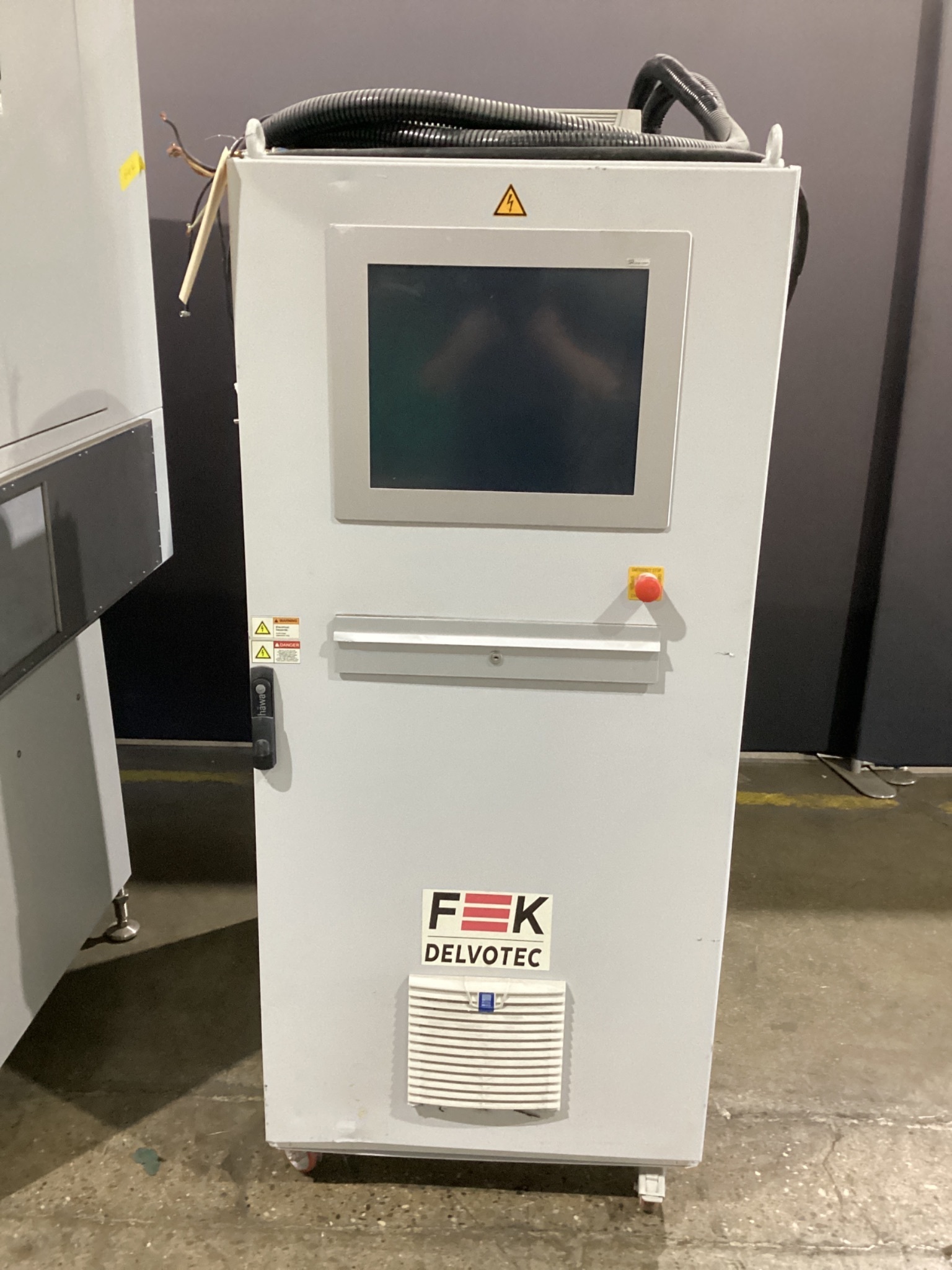 F&K DELVOTEC M17LSB Ultrasonic Laser Wire Bonder With Control Cabinet USED 3