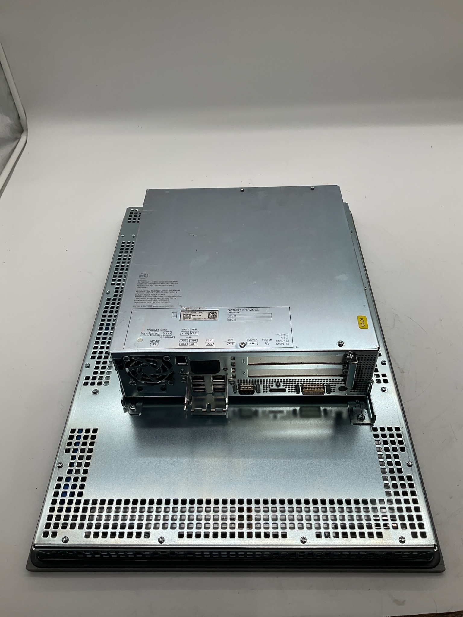 SIEMENS 6AV7260-2GM41-0BX6 SIMATIC IPC677D 22" Touch Panel PC USED 1