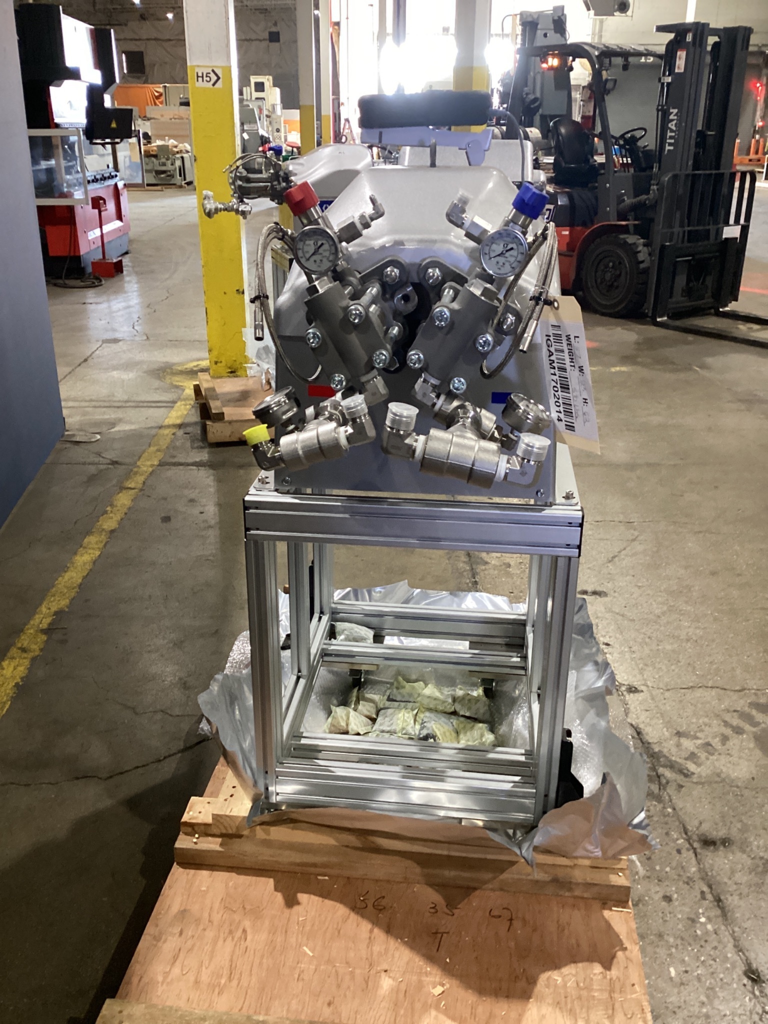 GRACO SN9102 / U3369 EFR 4:1 Electric Fixed Ratio Dispensing System - Severe Duty NEW 5