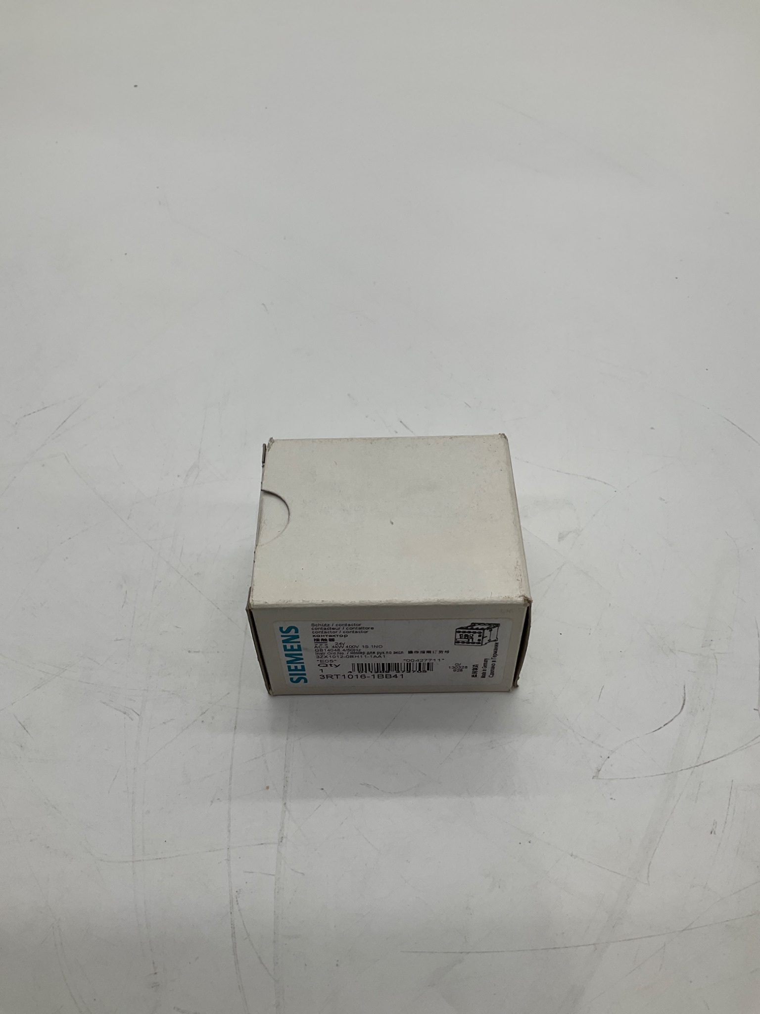 Siemens 3RT1016-1BB41 SIRIUS Contactor 24VDC 1NO 4kW NEW 1