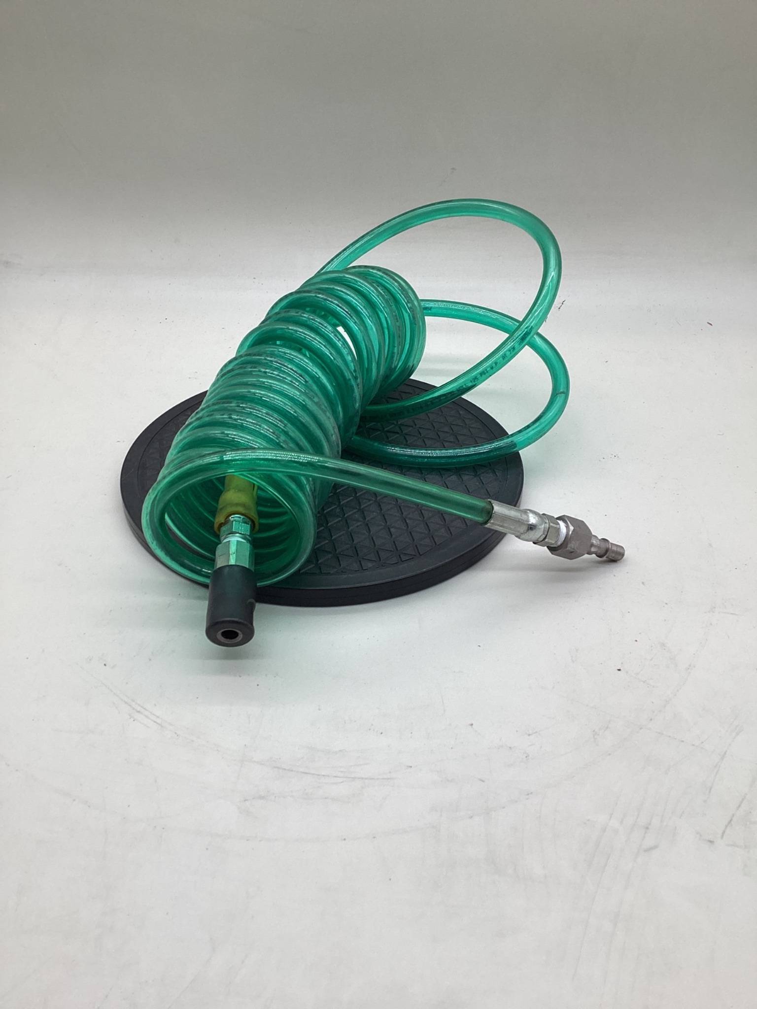 PARKER PARFLEX SERIES U 9/16 O.D. Coiled Polyurethane Air Hose USED 1