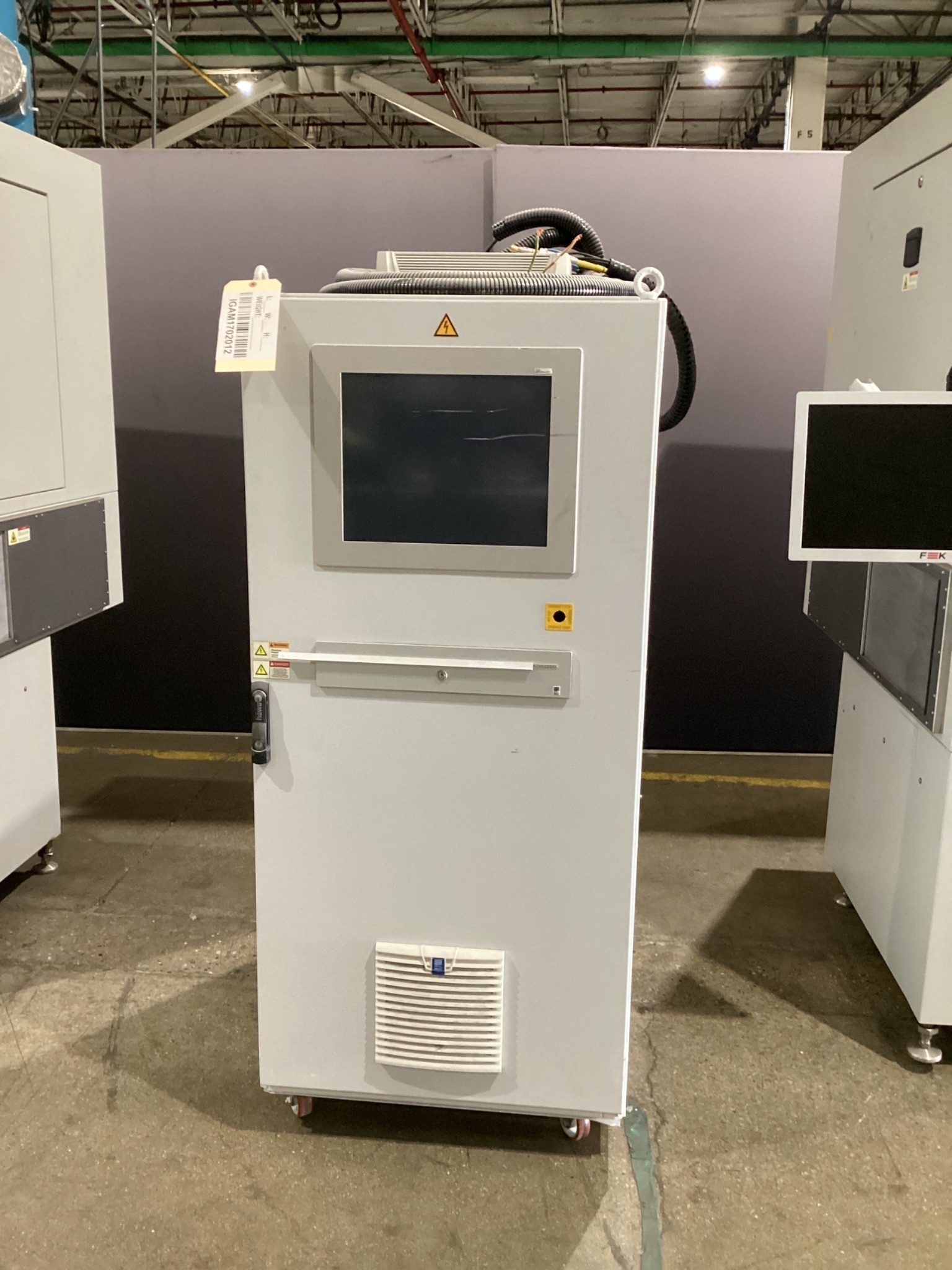 F&K DELVOTEC M17LSB Ultrasonic Laser Wire Bonder With Control Cabinet USED 1