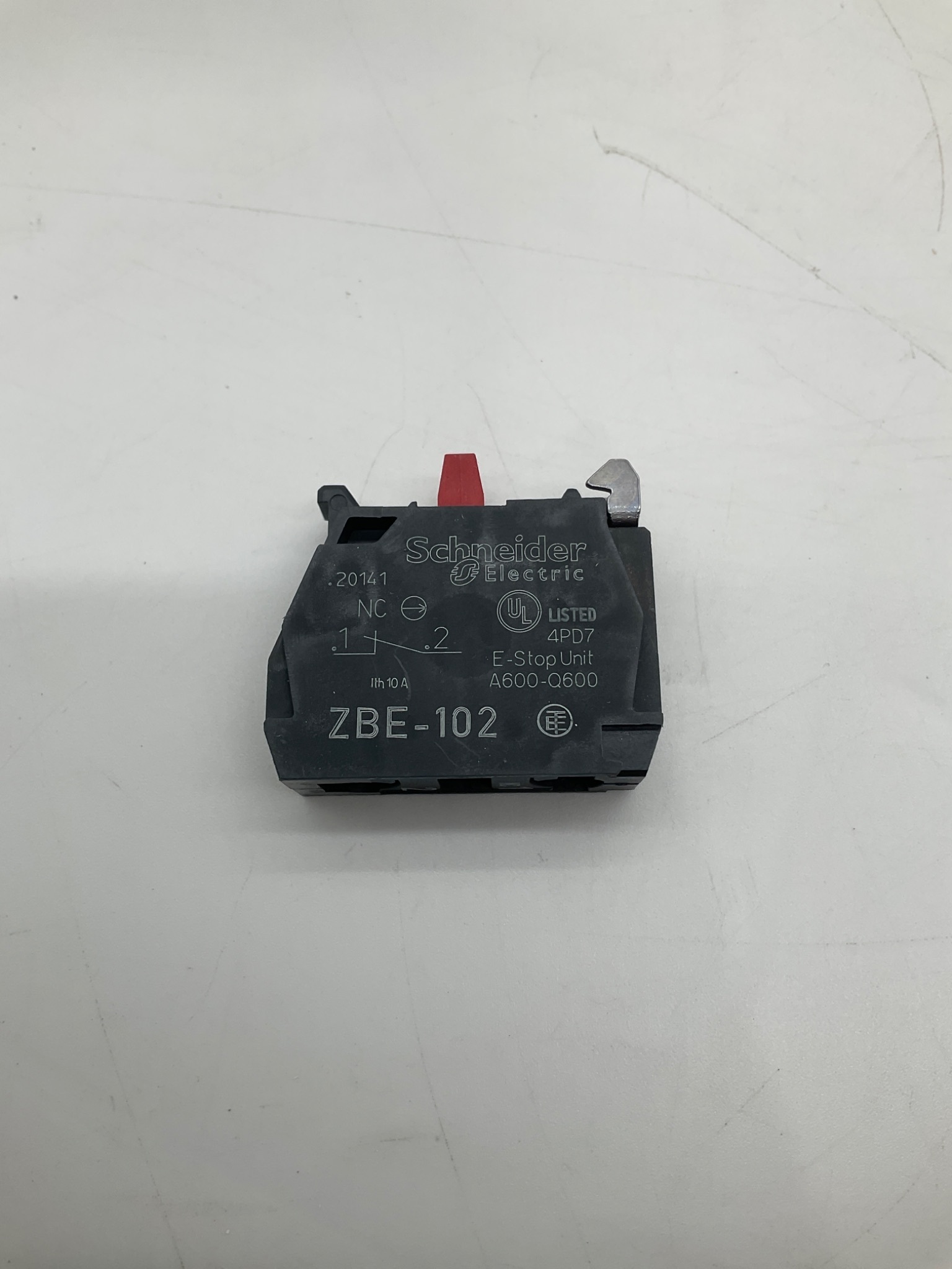 SCHNEIDER ELECTRIC ZBE102 Harmony Contact Block 1NC (Box of 5) NEW 3