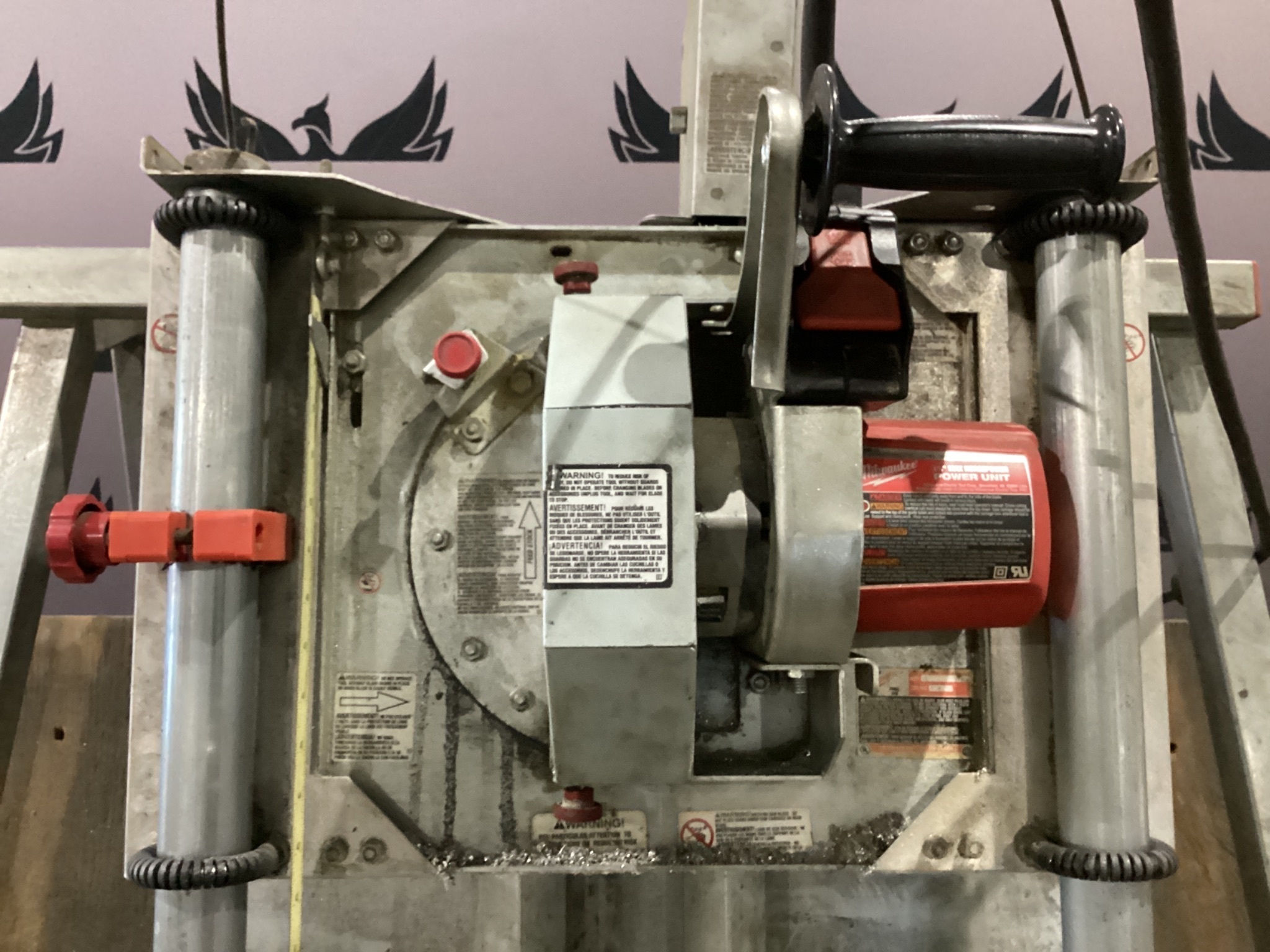 MILWAUKEE 6486-20 3-1/4 HP Panel Saw USED 2