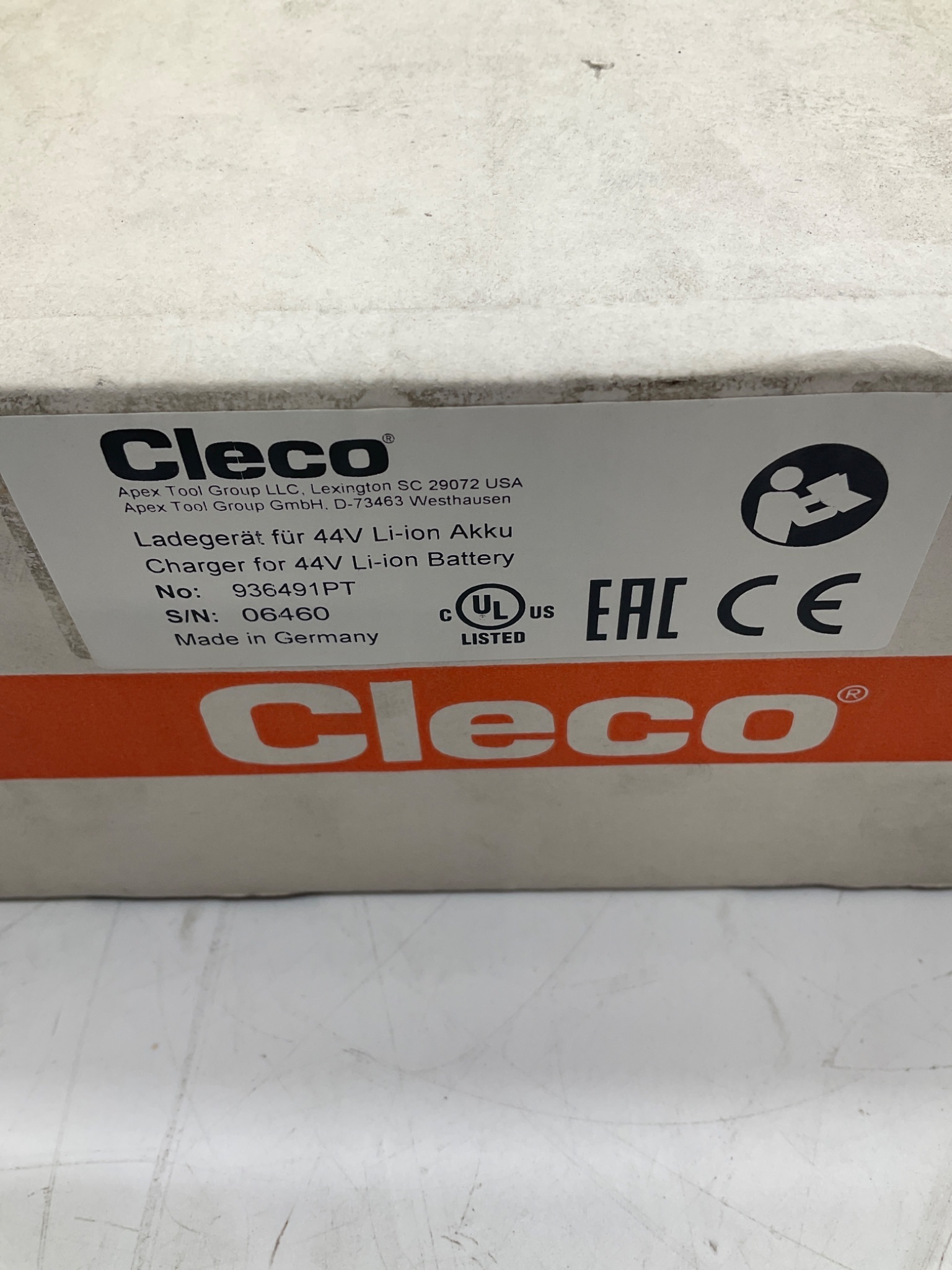 CLECO 936491PT 44V Li-Ion Battery Charger NEW 1