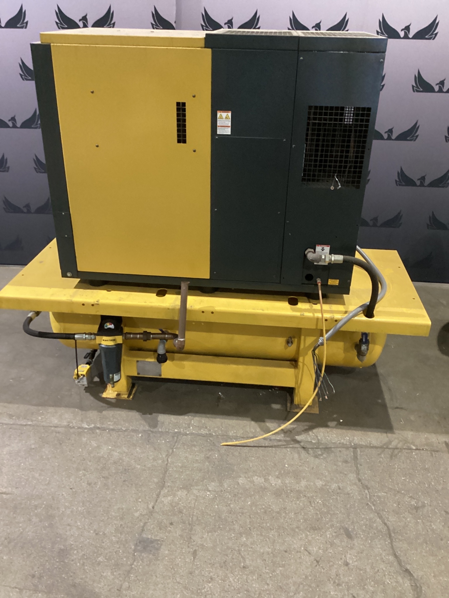 KAESER AS 25 T Rotary Screw Air Compressor 25 HP USED 0