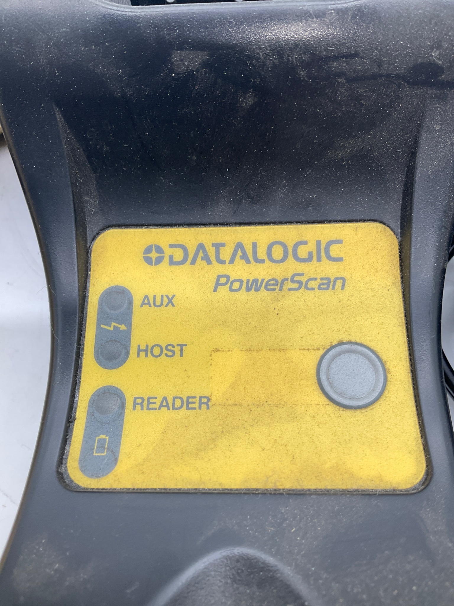 DATALOGIC BC-8030 PowerScan Base/Charger With PowerScan M8500 Scanner USED 3