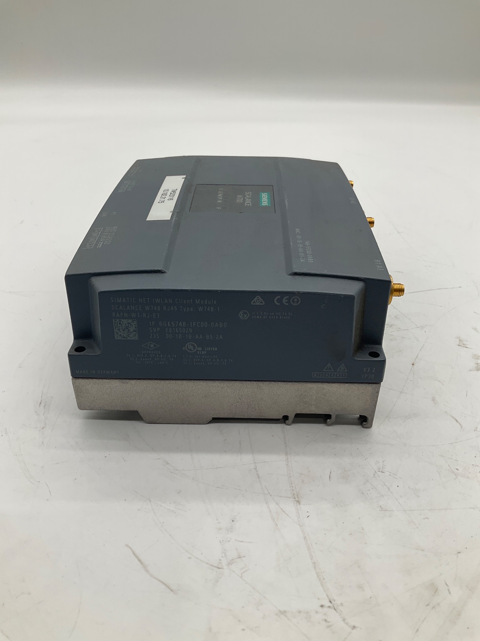 SIEMENS 1P 6GK5748-1FC00-0AB0 SCALANCE W748-1 IWLAN Client Module USED 3