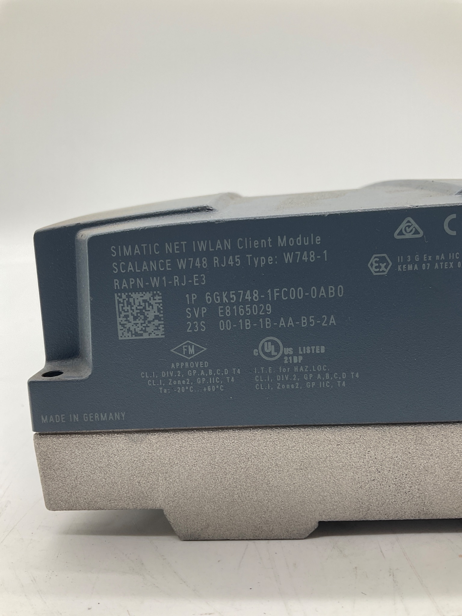 SIEMENS 1P 6GK5748-1FC00-0AB0 SCALANCE W748-1 IWLAN Client Module USED 4
