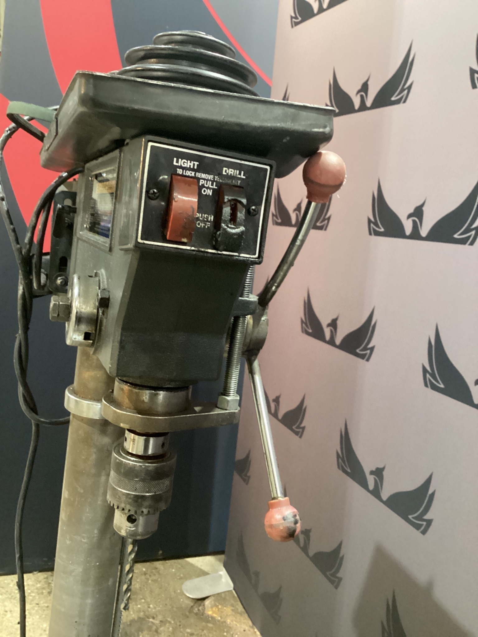 SEARS ROEBUCKS 113.213850 15" Floor Drill Press 12-Speed 1/2HP USED 5