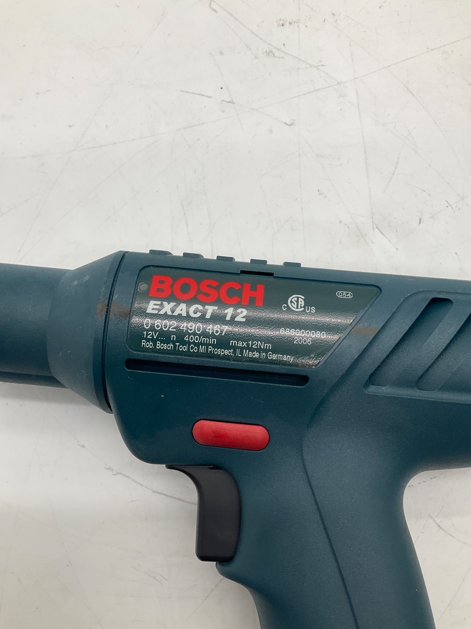 Bosch 0 602 490 467 EXACT 12 Cordless Torque Screwdriver USED 1