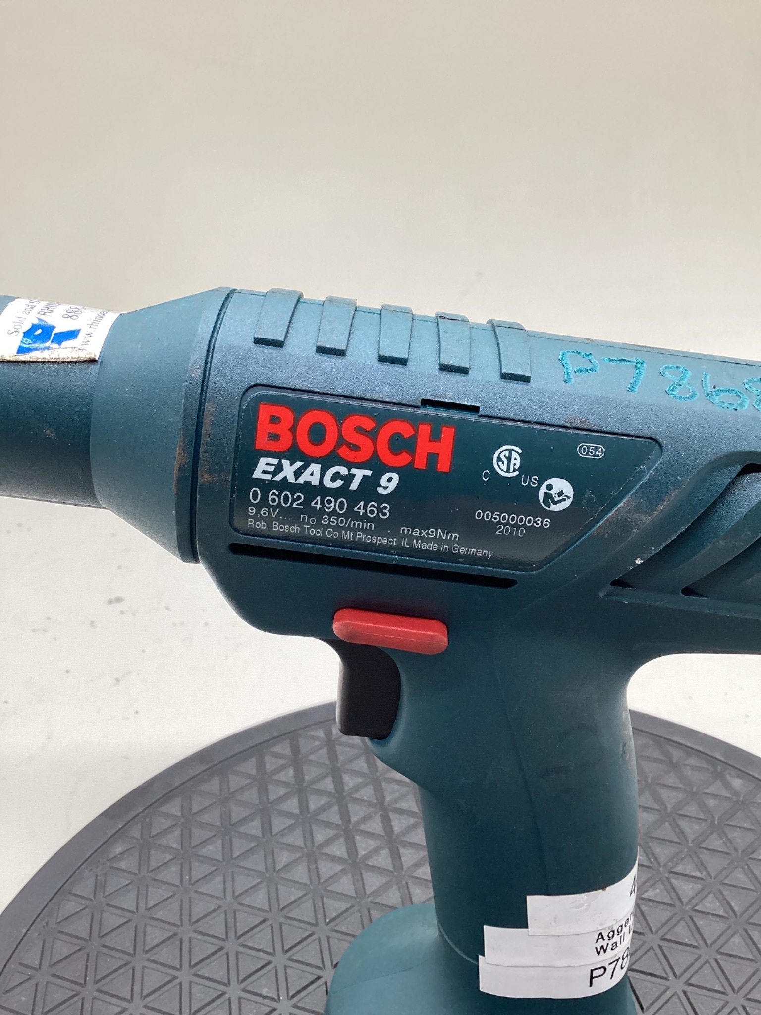Bosch 0 602 490 463 EXACT 9 Cordless Torque Screwdriver USED 1