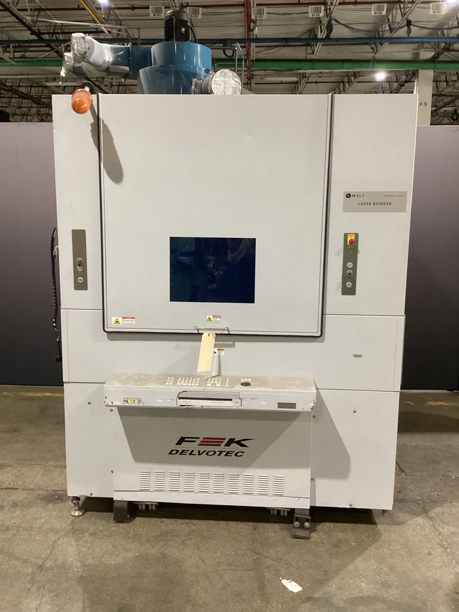 F&K Delvotec M17LSB M17 Laser Bonder USED / FOR PARTS ONLY 0