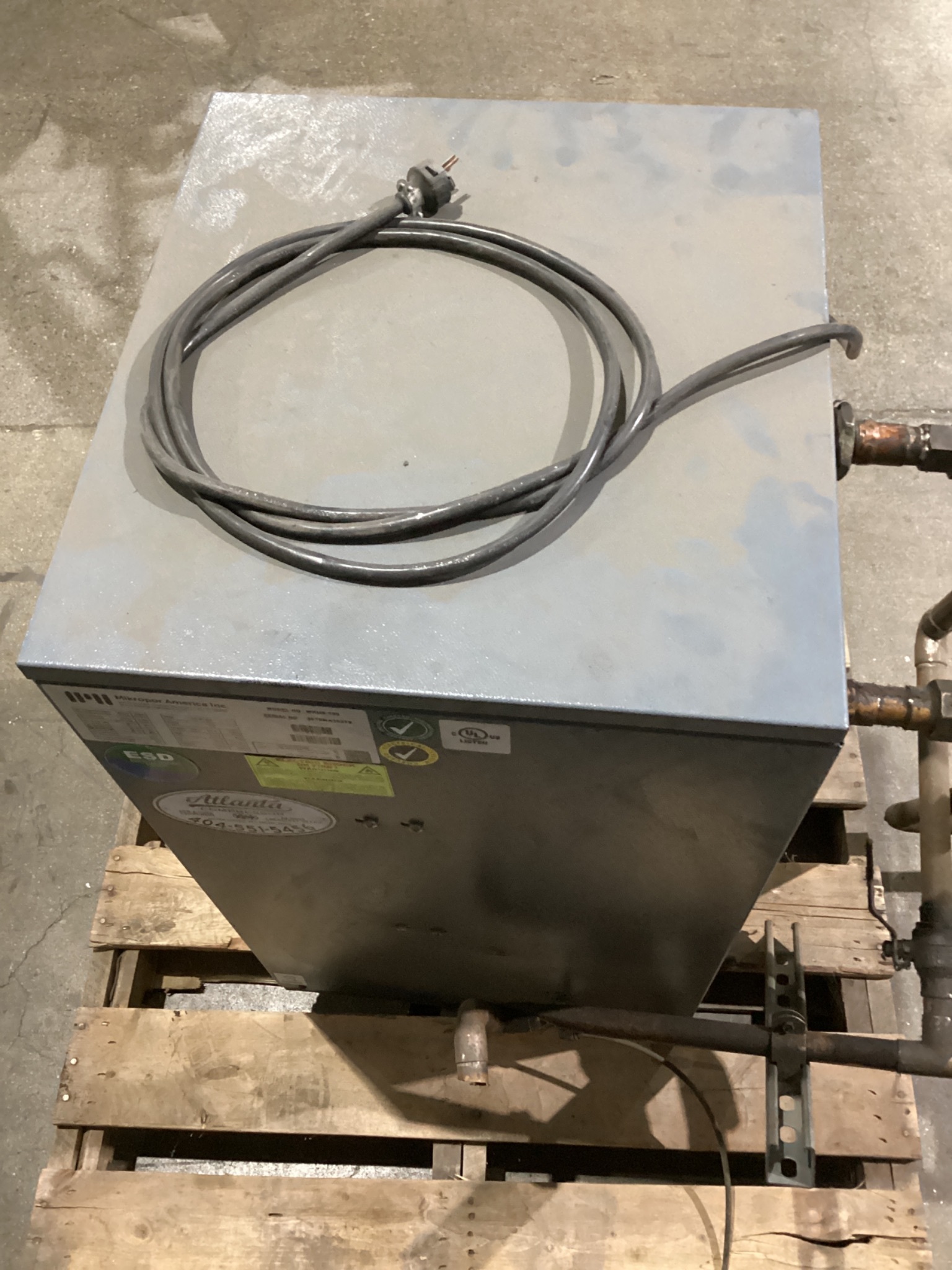 Mikropor MKUS-125 Refrigerated Compressed Air Dryer USED 3