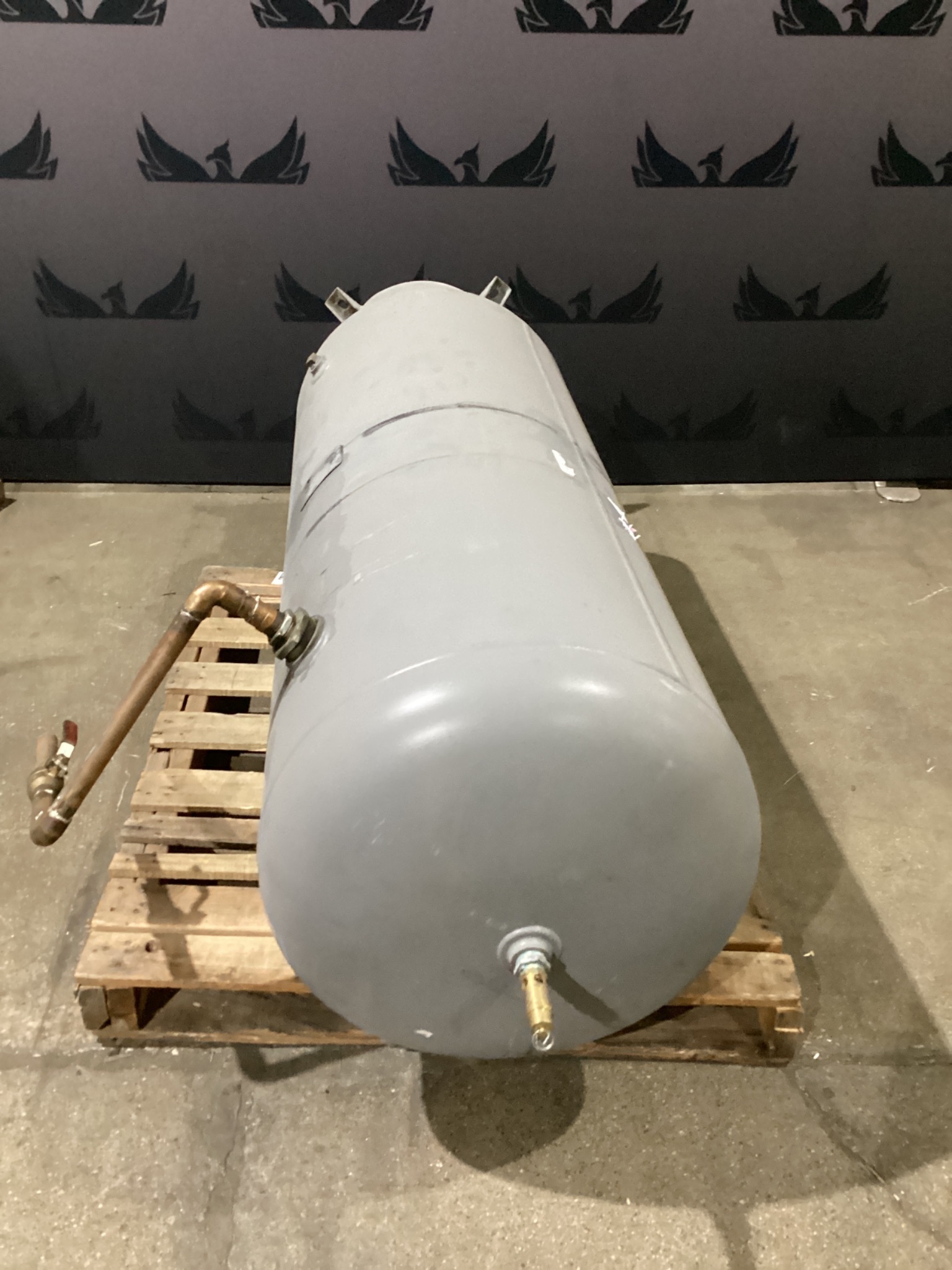 Steel Fab A10049 Horizontal Air Receiver Tank USED 0