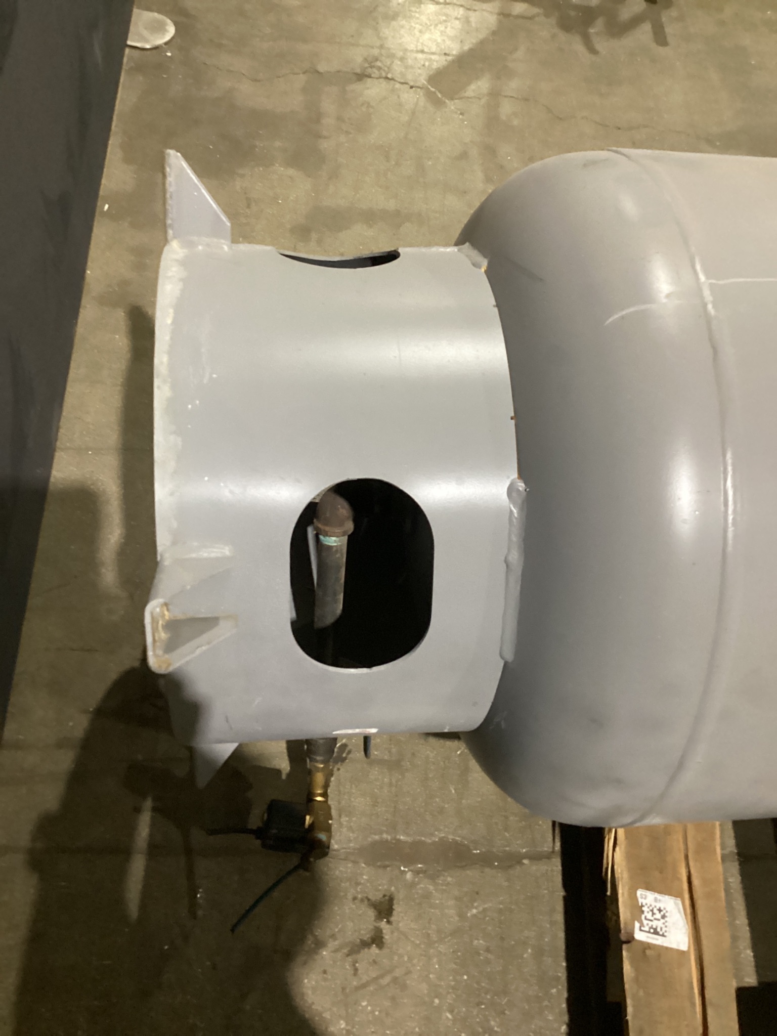 Steel Fab A10049 Horizontal Air Receiver Tank USED 2