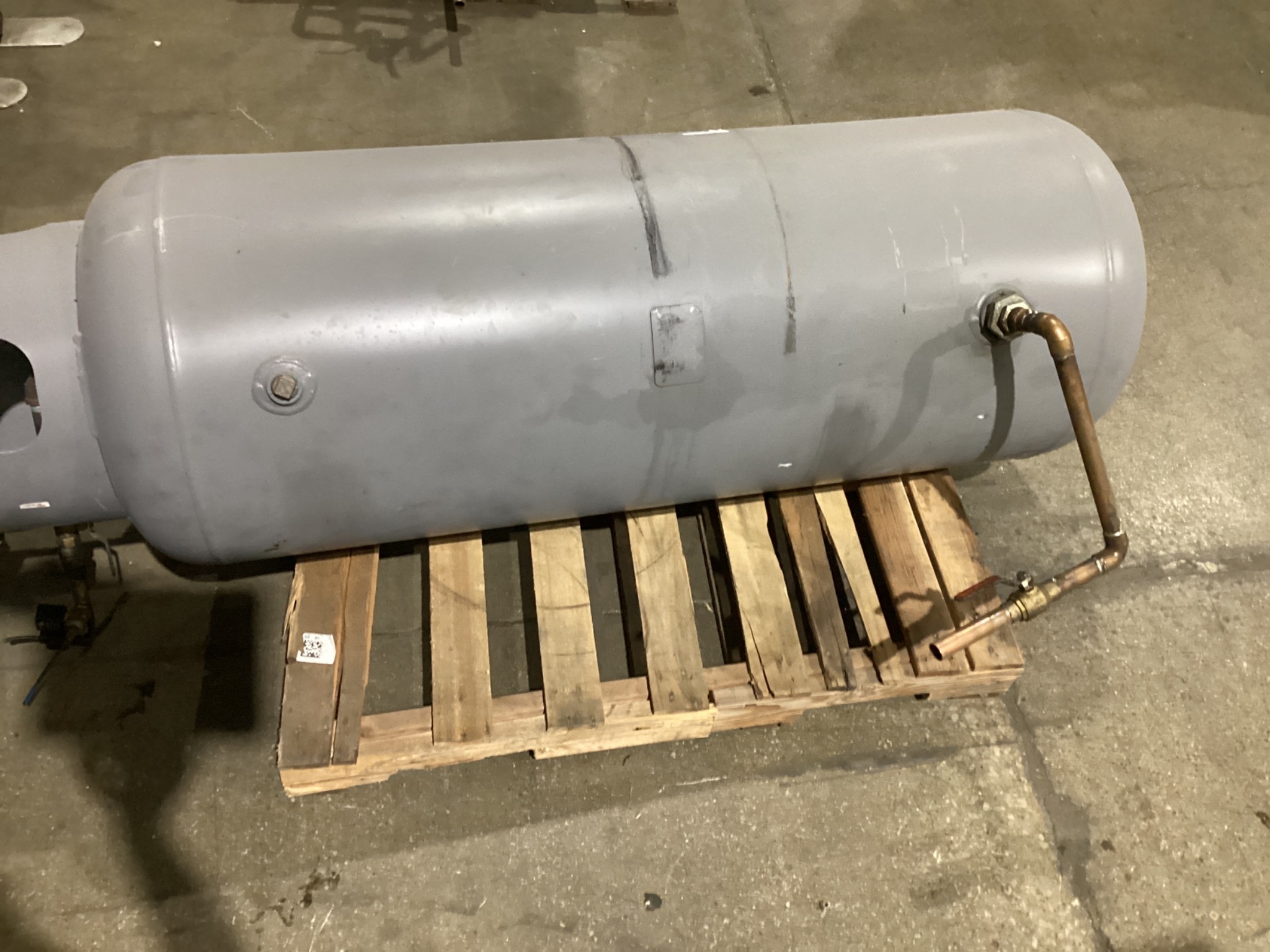 Steel Fab A10049 Horizontal Air Receiver Tank USED 3