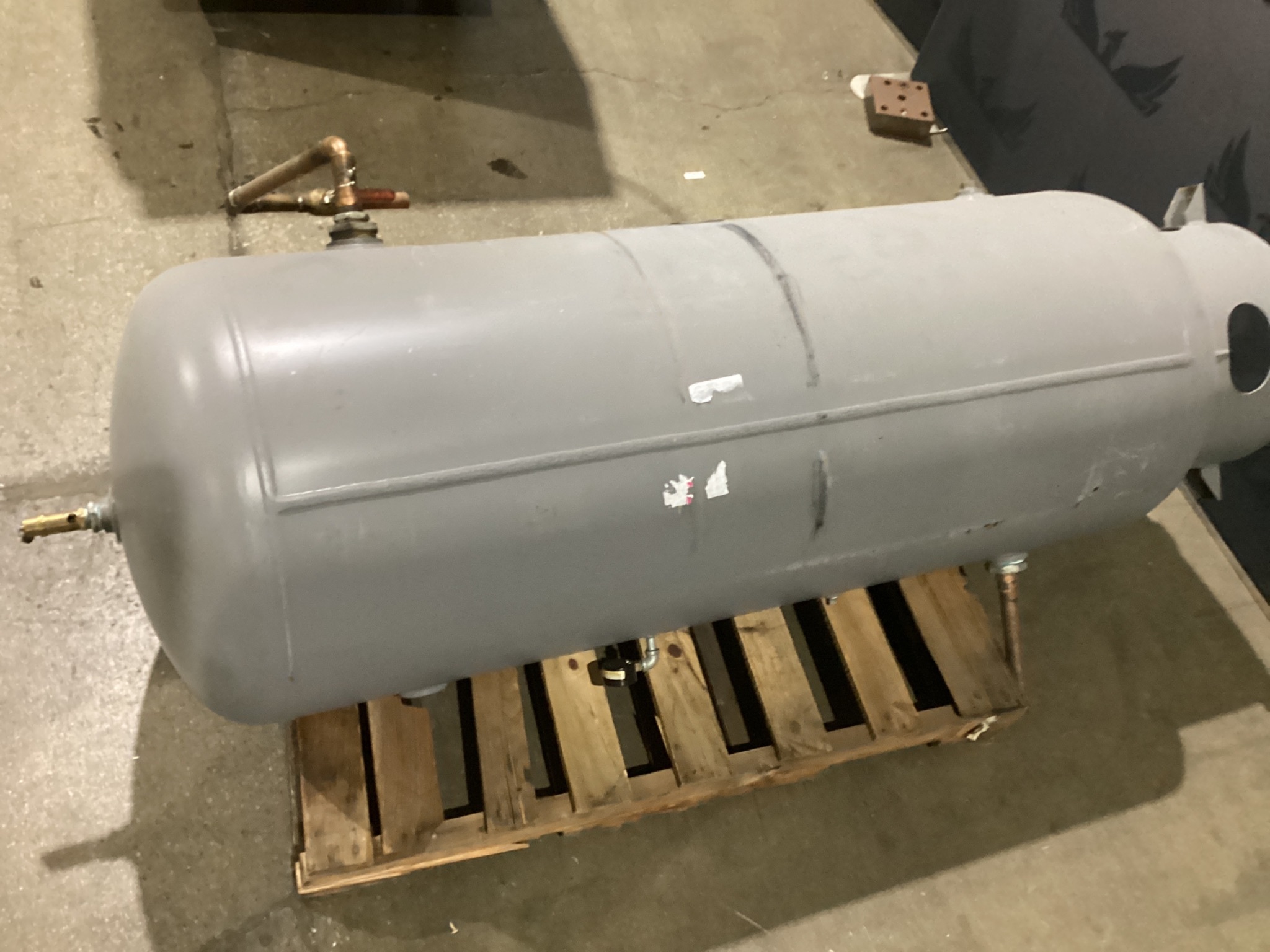 Steel Fab A10049 Horizontal Air Receiver Tank USED 4