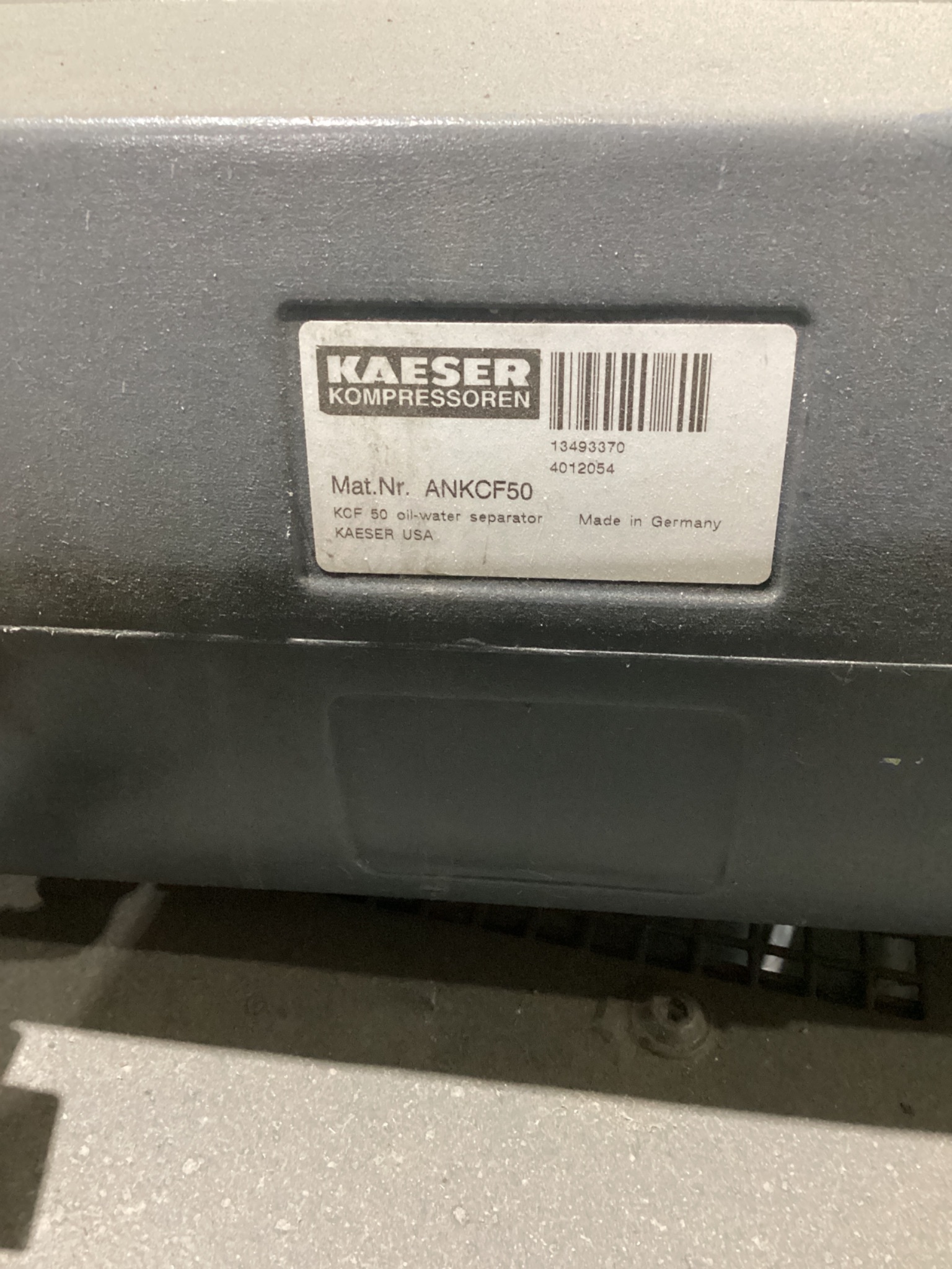 Kaeser ASD 25 T Rotary Screw Air Compressor with ABT 60 Dryer & ANKCF50 Oil-Water Separator USED 6