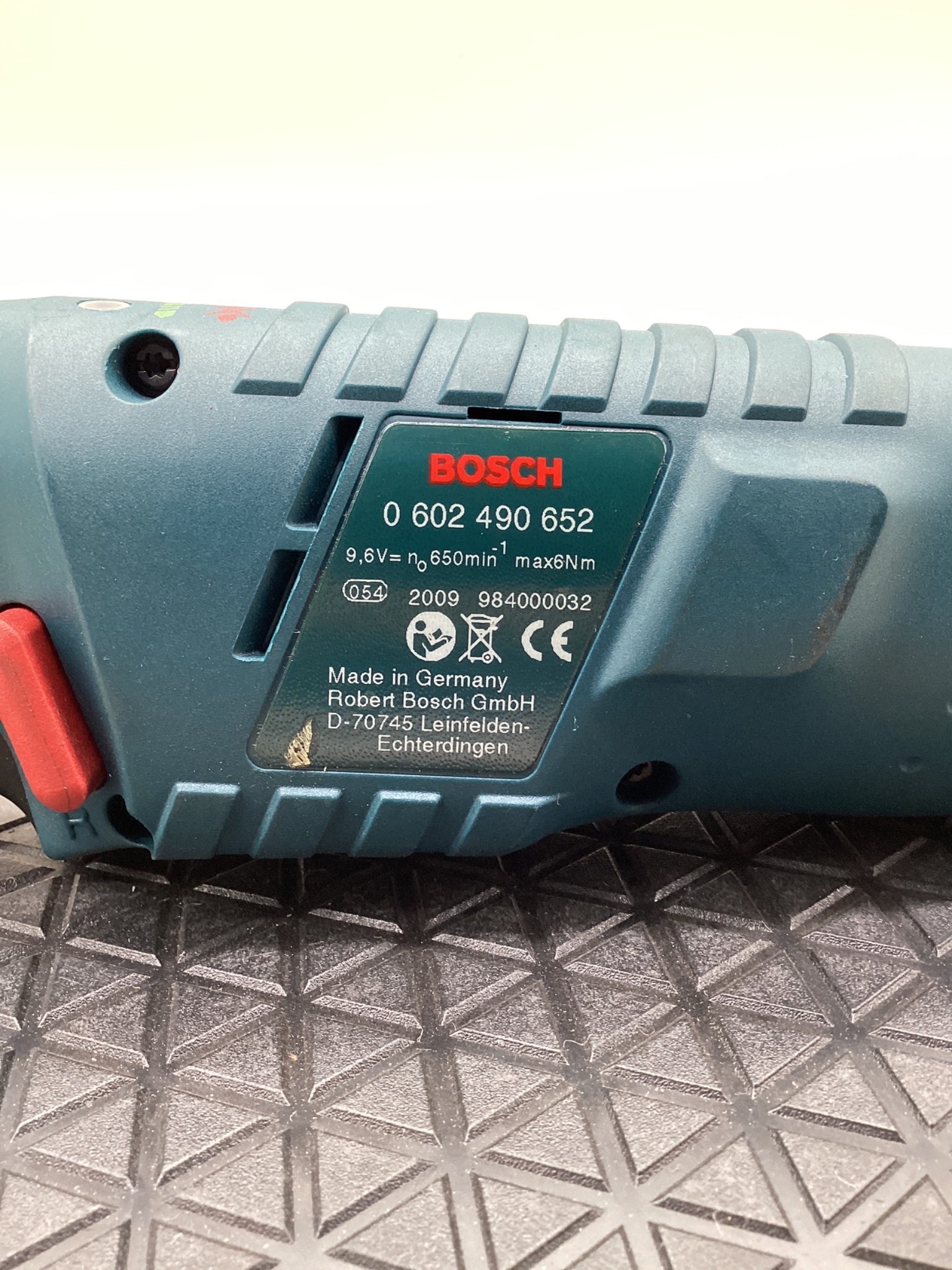 Bosch 0 602 490 652 Angle EXACT 6 Cordless Angle Torque Screwdriver w/ Battery USED 2