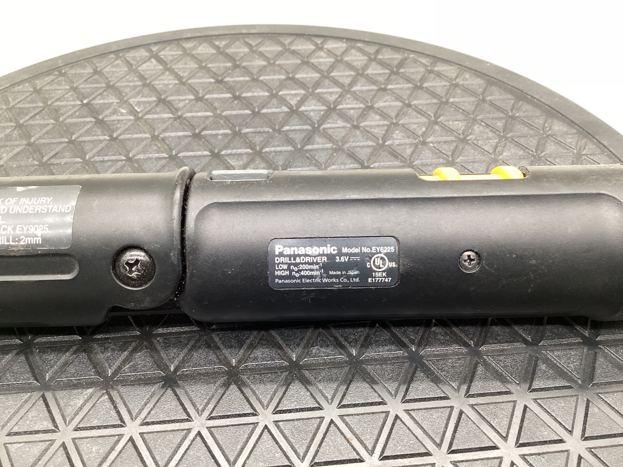 Panasonic EY6225 3.6V Cordless Drill & Driver USED 1