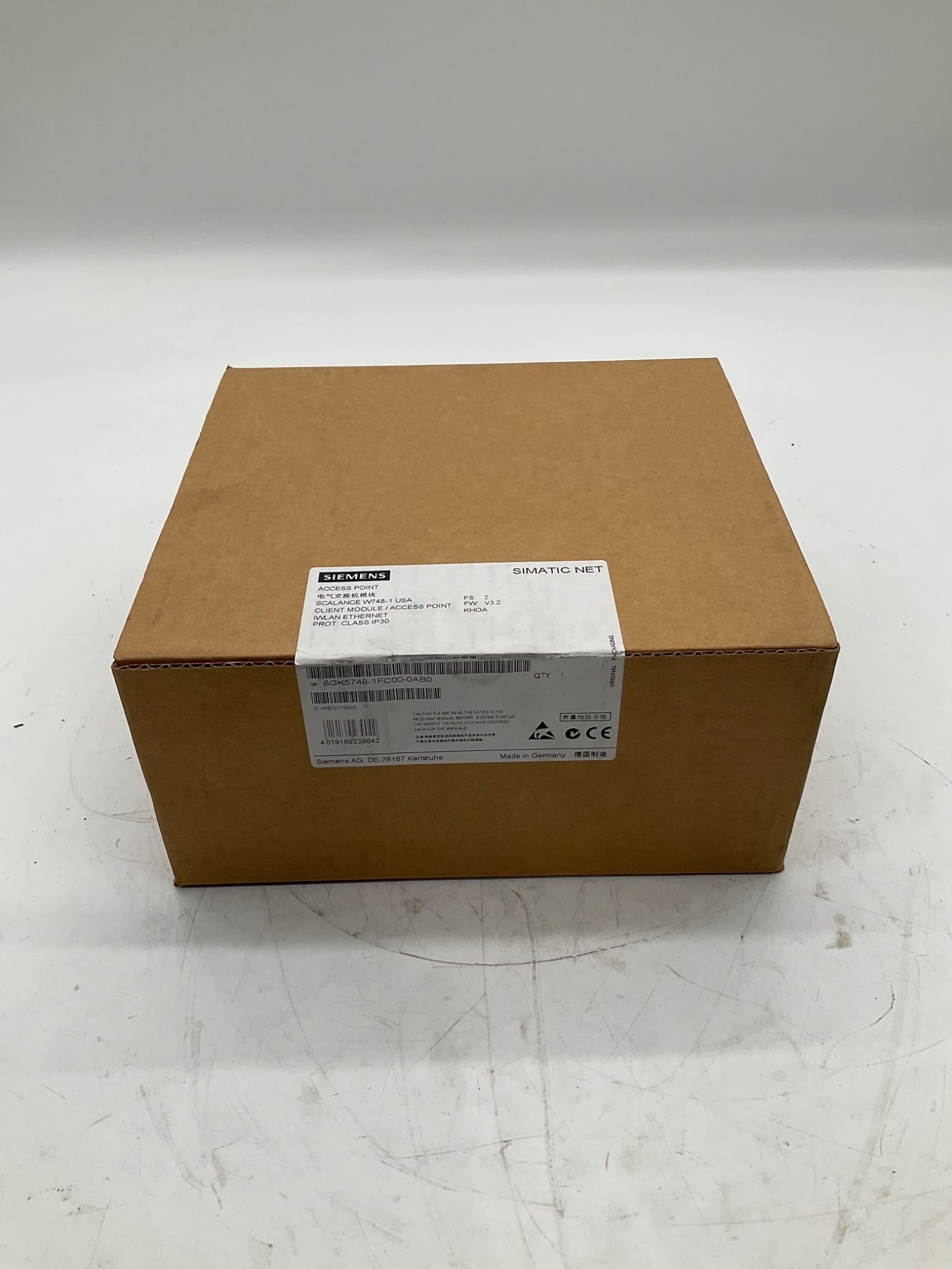 Siemens 6GK5748-1FC00-0AB0 SCALANCE W748-1 Client Module Access Point NEW 0