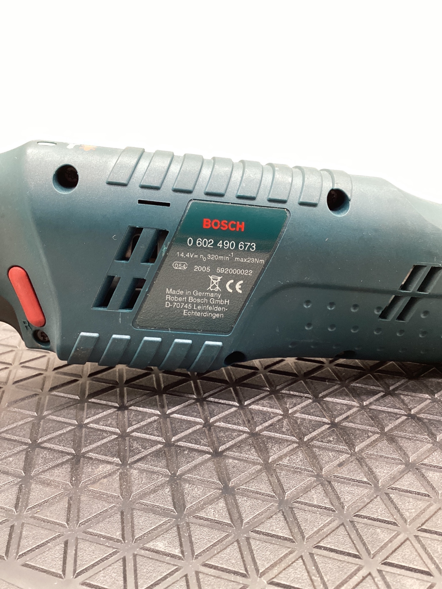 Bosch 0 602 490 673 Angle EXACT 23 Cordless Angle Nutrunner w/ Battery USED 2