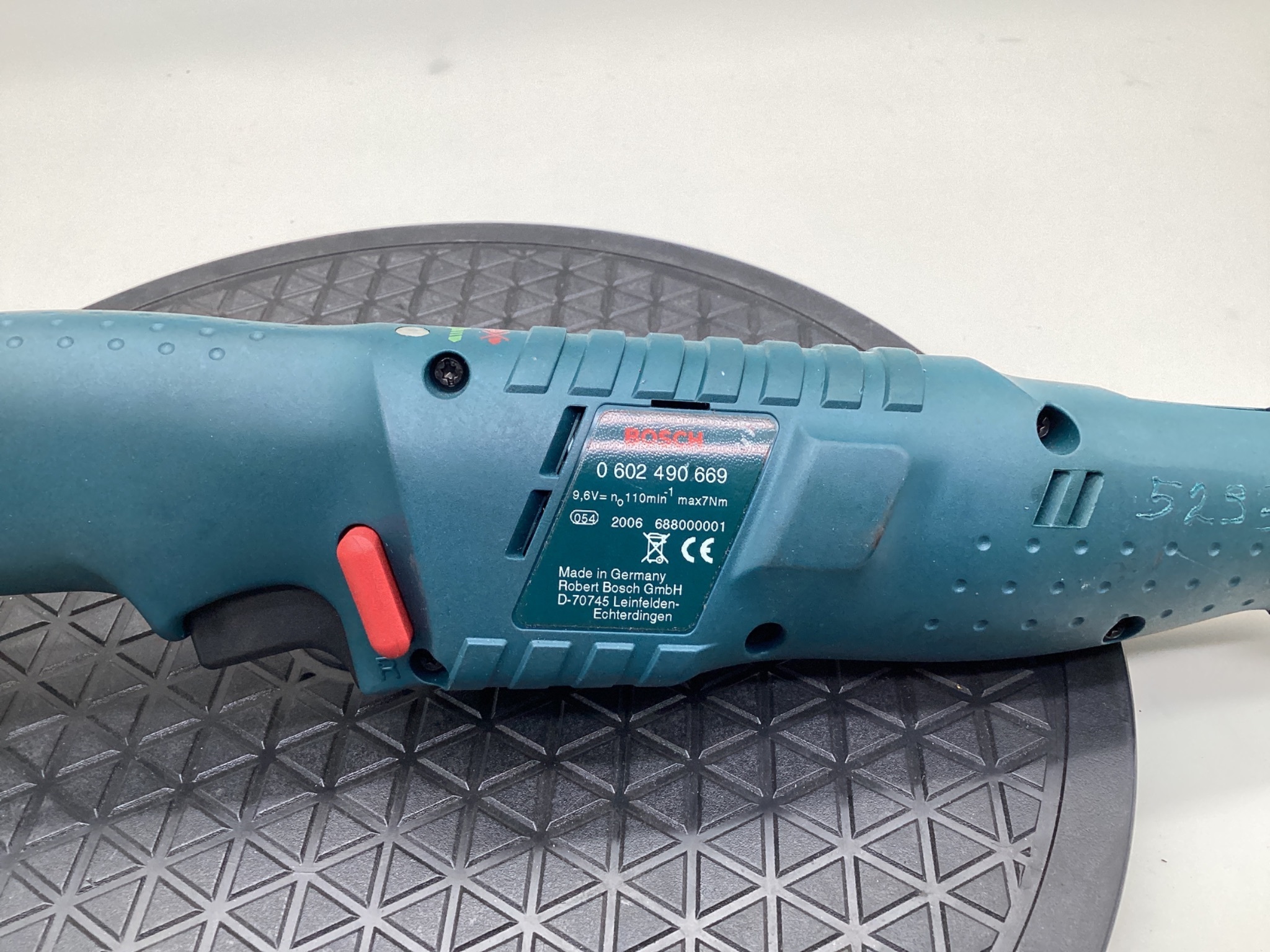 Bosch 0 602 490 669 Angle EXACT 7 Cordless Angle Torque Screwdriver w/ Battery USED 2