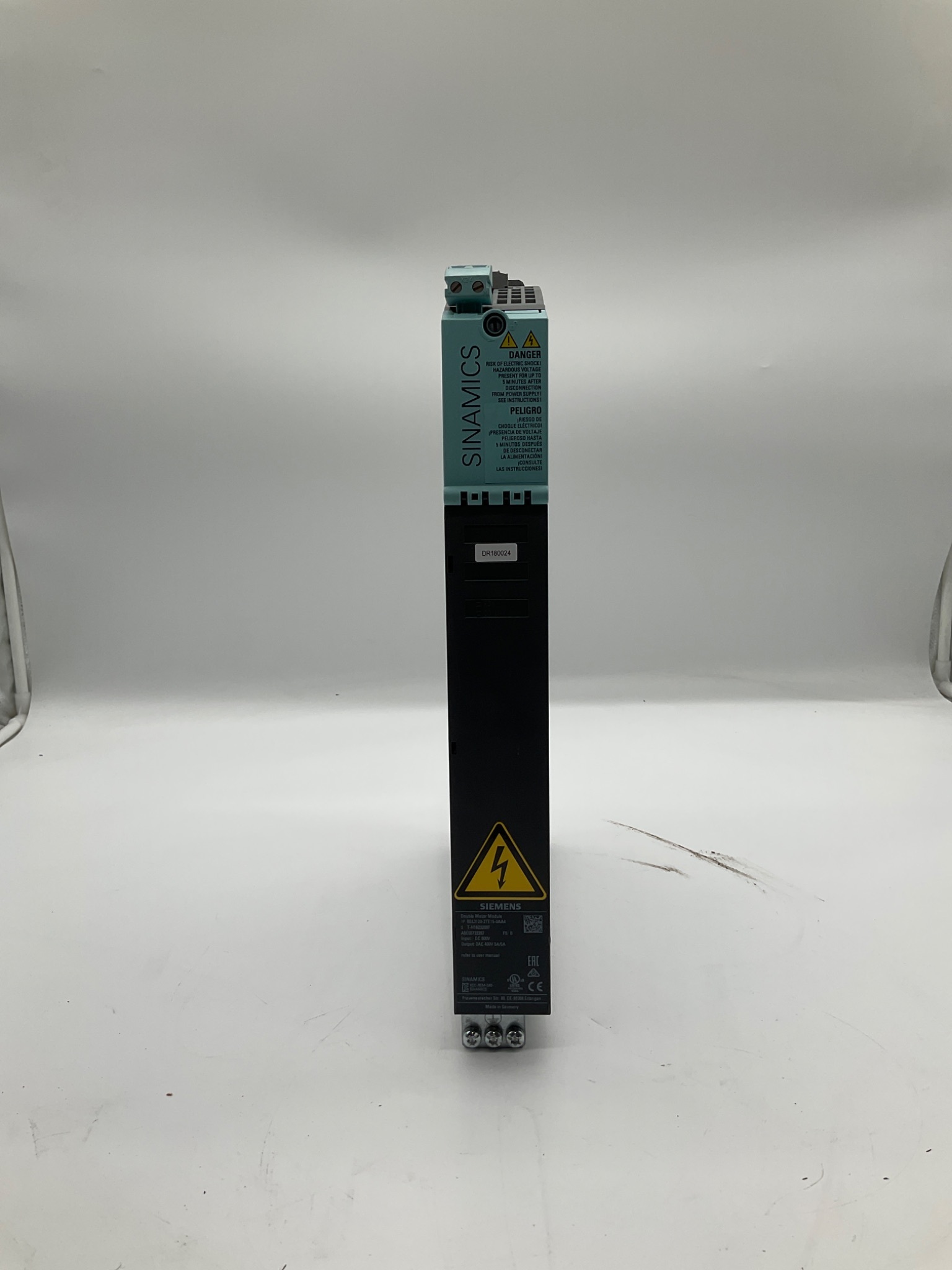SIEMENS 1P 6SL3120-2TE15-0AA4 SINAMICS Double Motor Module USED 0