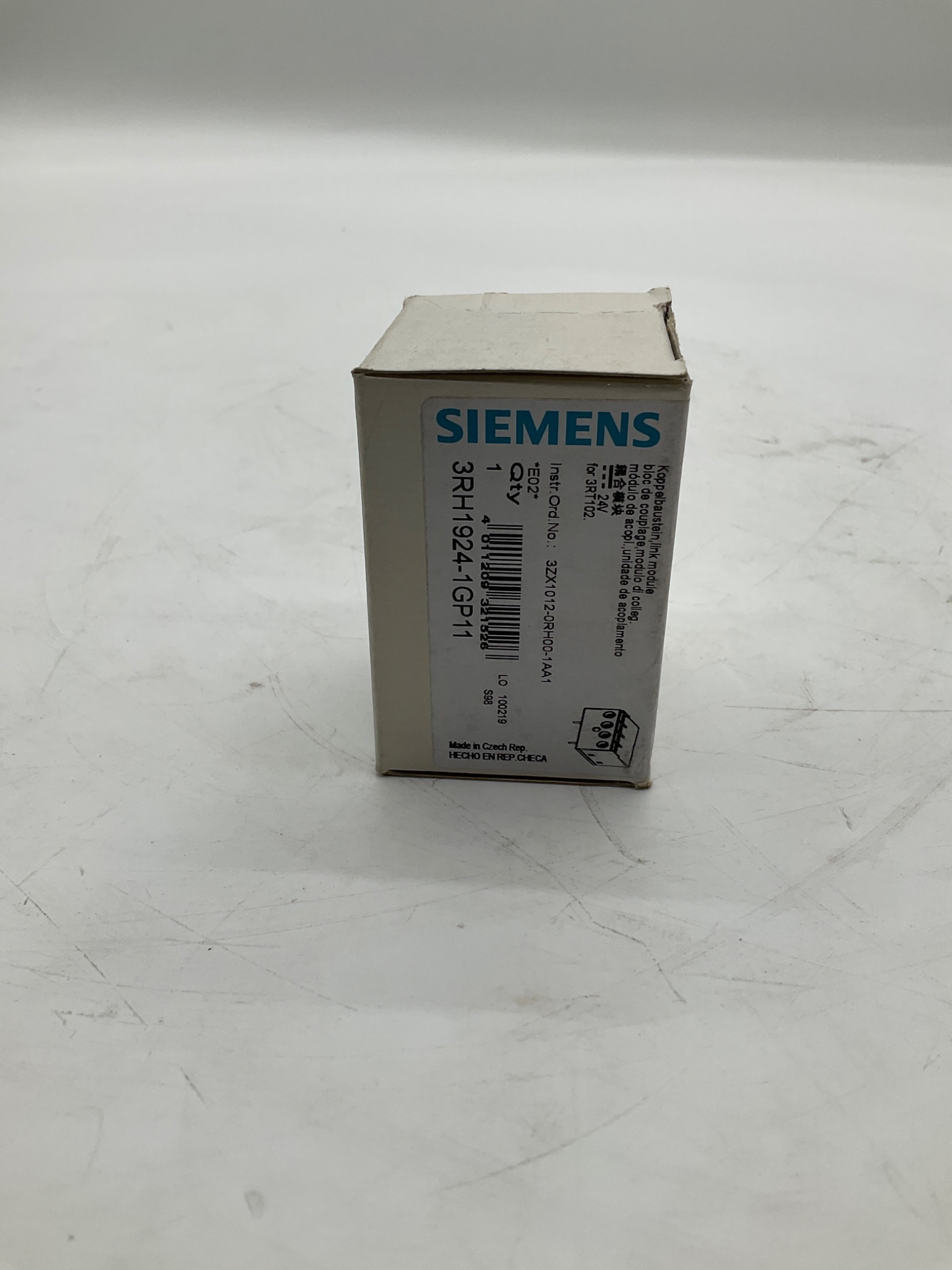 Siemens 3RH1924-1GP11 Link Module 24V For 3RT102 NEW 1