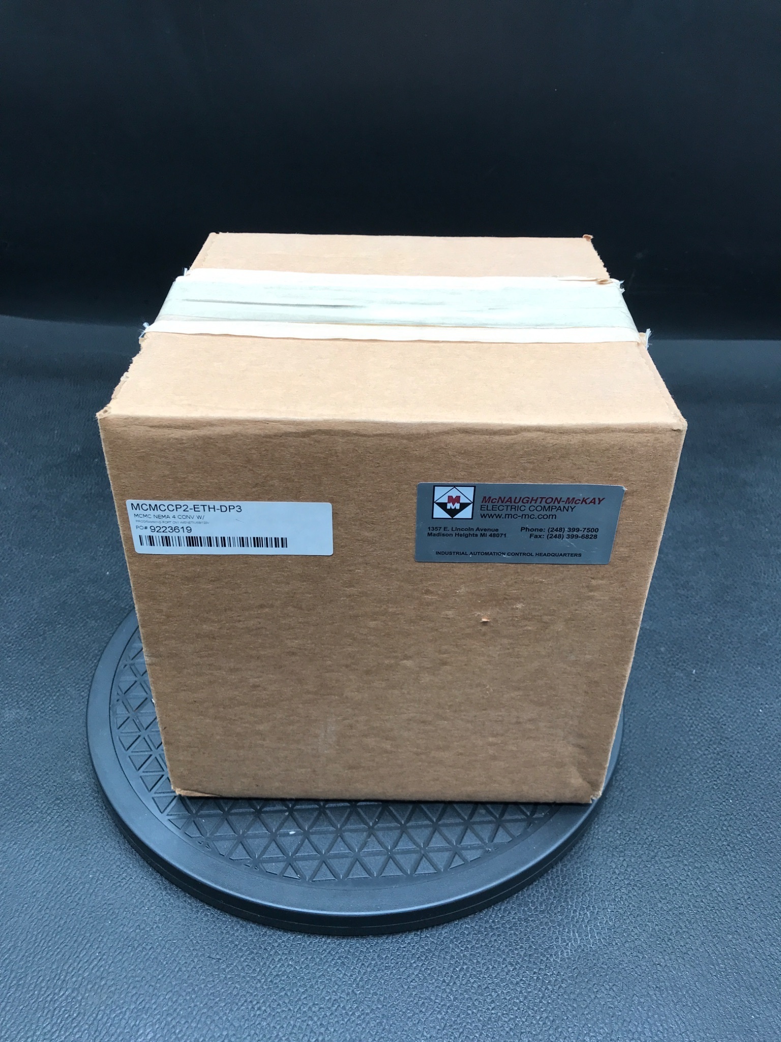 McNAUGHTON-McKAY MCMCCP2-ETH-DP3 NEMA 4 Conveyor Control Panel NEW 0