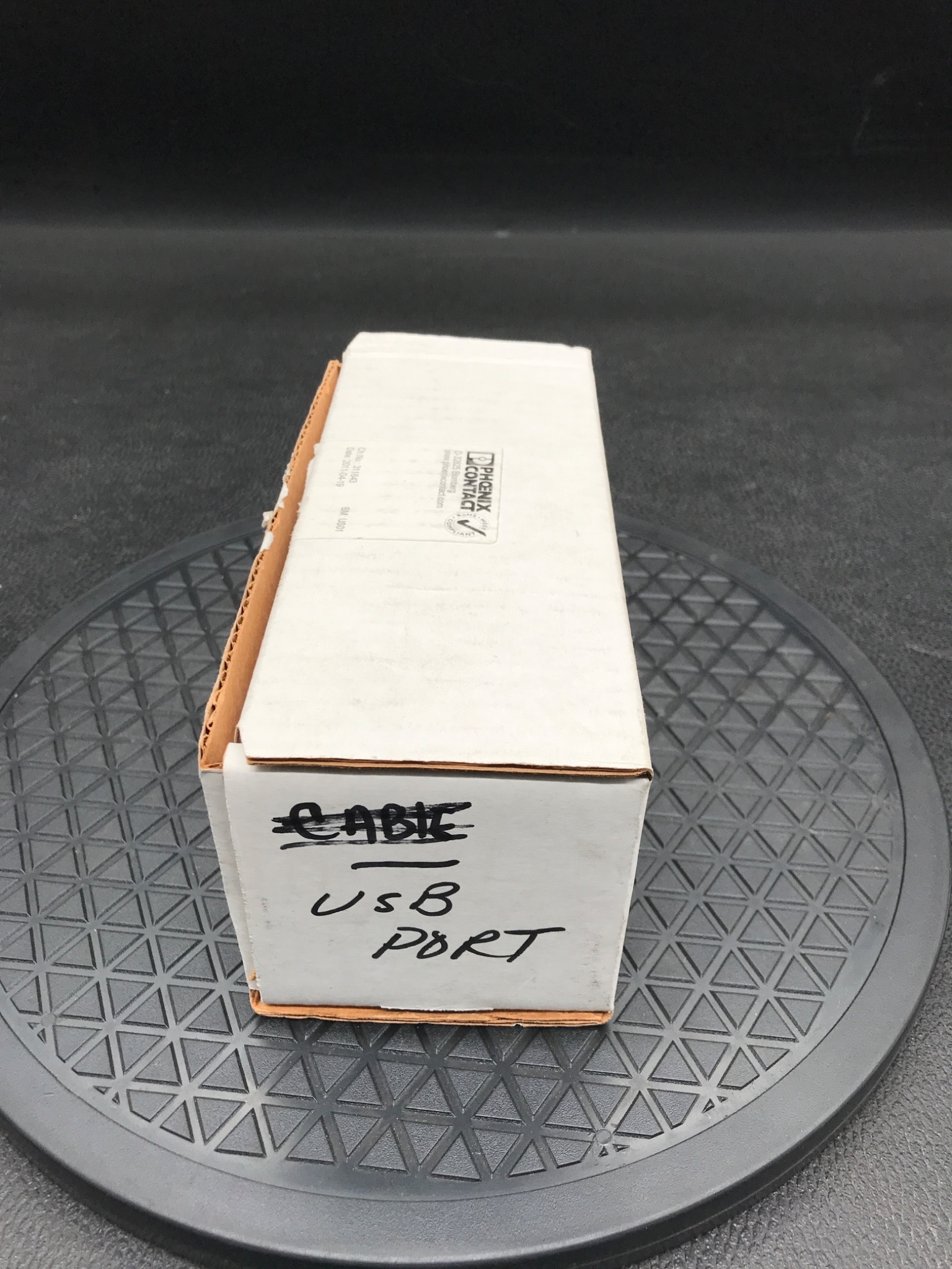 PHOENIX CONTACT HC-P-RJ45-CAT5-(F/F)-120VAC RJ45 CAT5 Panel Feed-Through Connector NEW 3