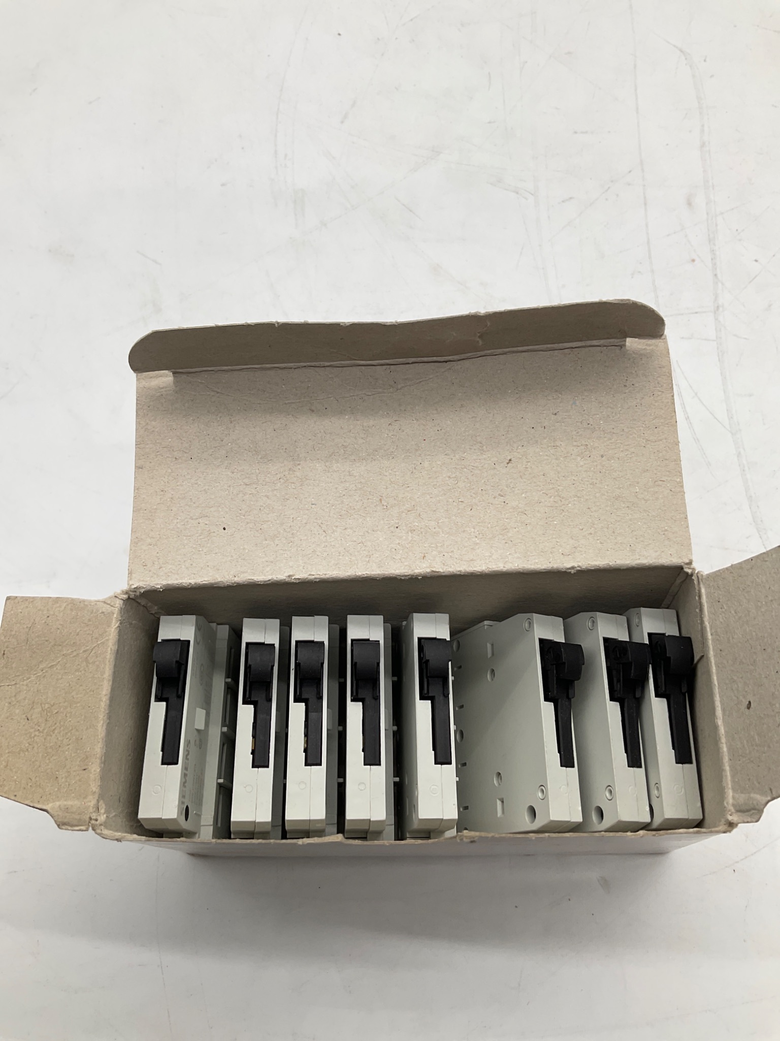 SIEMENS 3RV1901-1E Auxiliary Contact Block 1NO+1NC (Lot Of 8) NEW 1