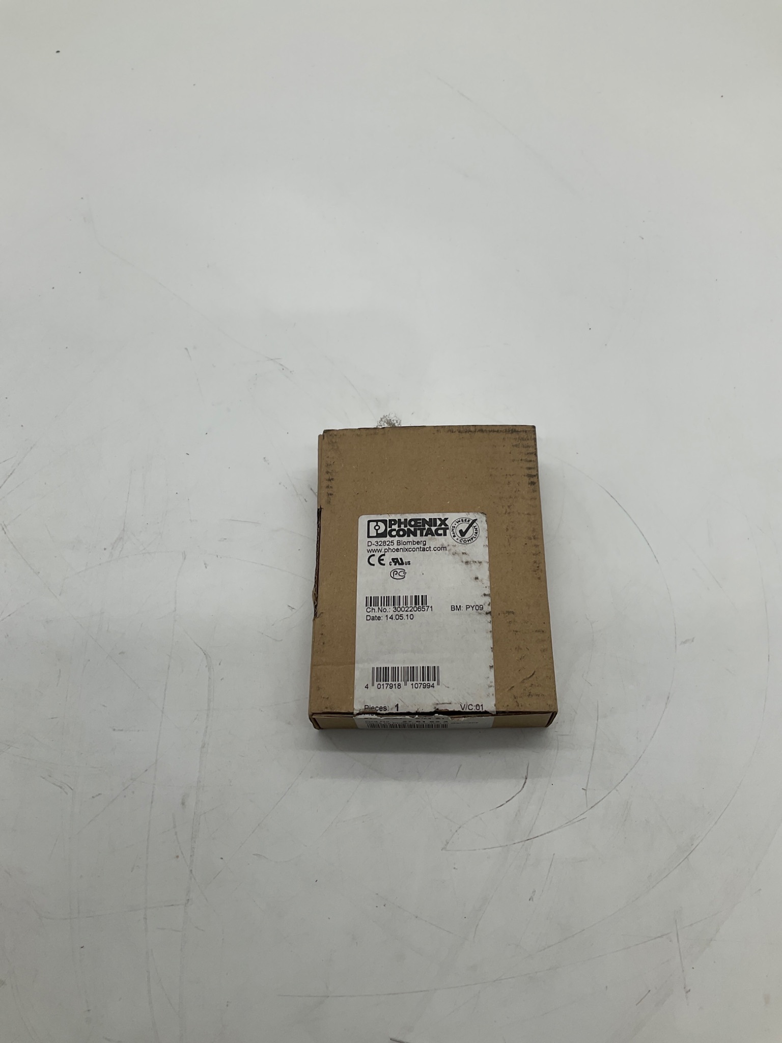 PHOENIX CONTACT SUBCON 25/M-SH D-SUB 25-Pin Connector NEW 0