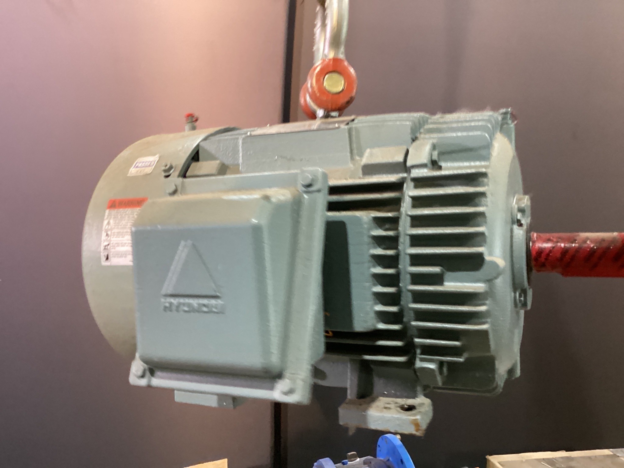 HYUNDAI IEEE20-18-256T Crown Triton 20HP AC Motor 460V 256T NEW 3
