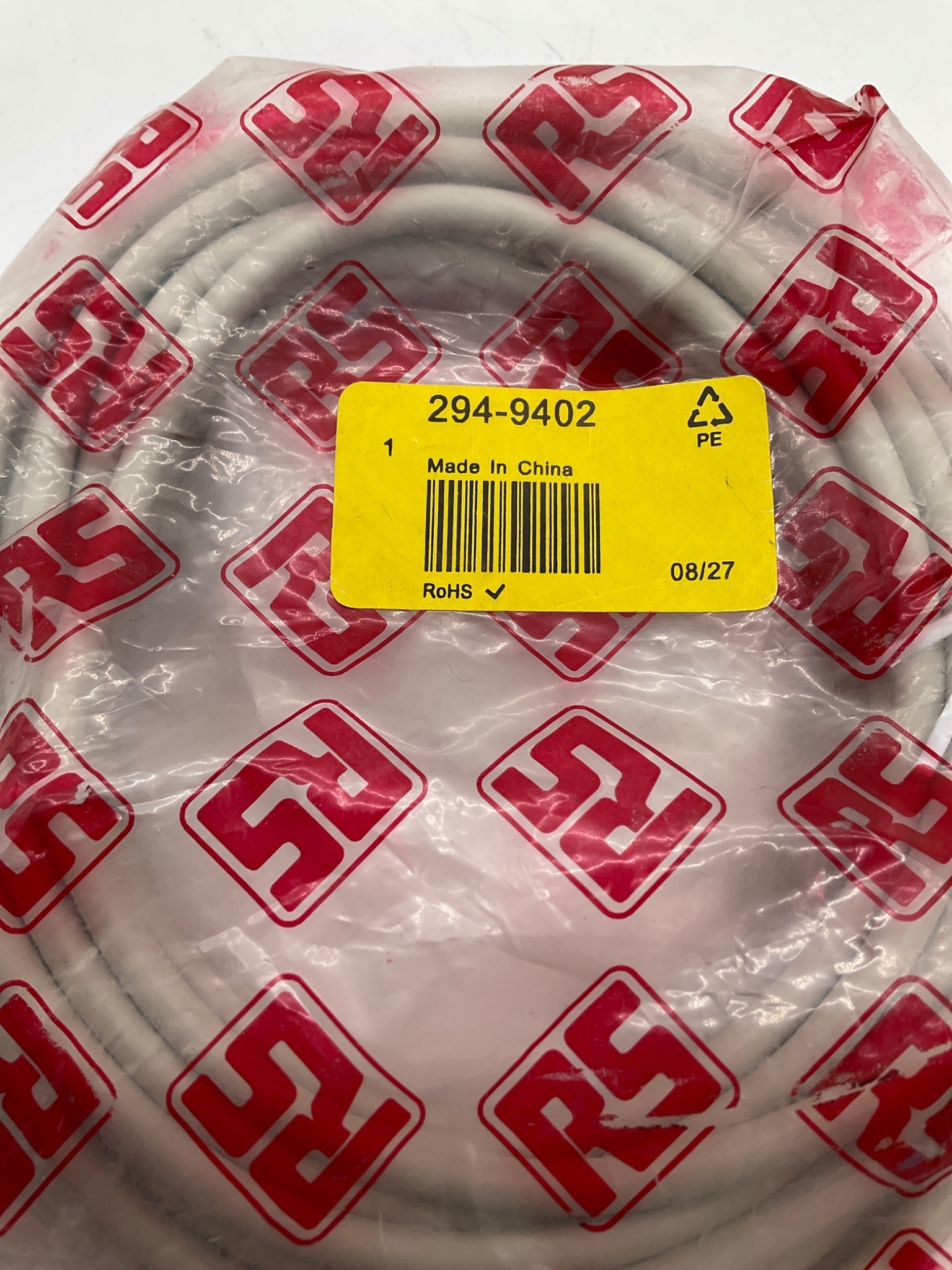 RS PRO 294-9402 M12 4-Pin Female/Female Sensor Actuator Cable 5M NEW 1