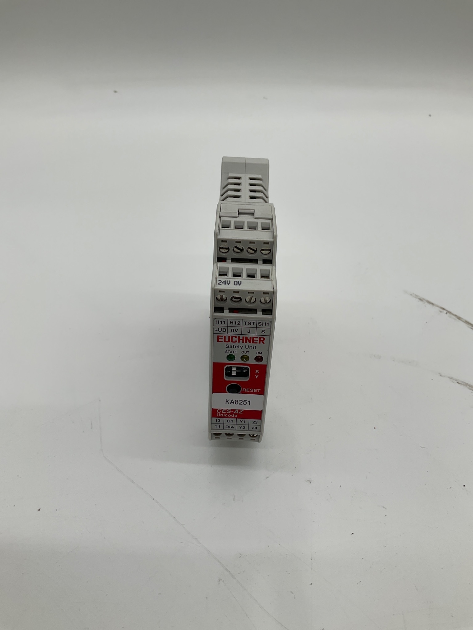 EUCHNER CES-Z-AES-01B Safety Relay Module USED 0