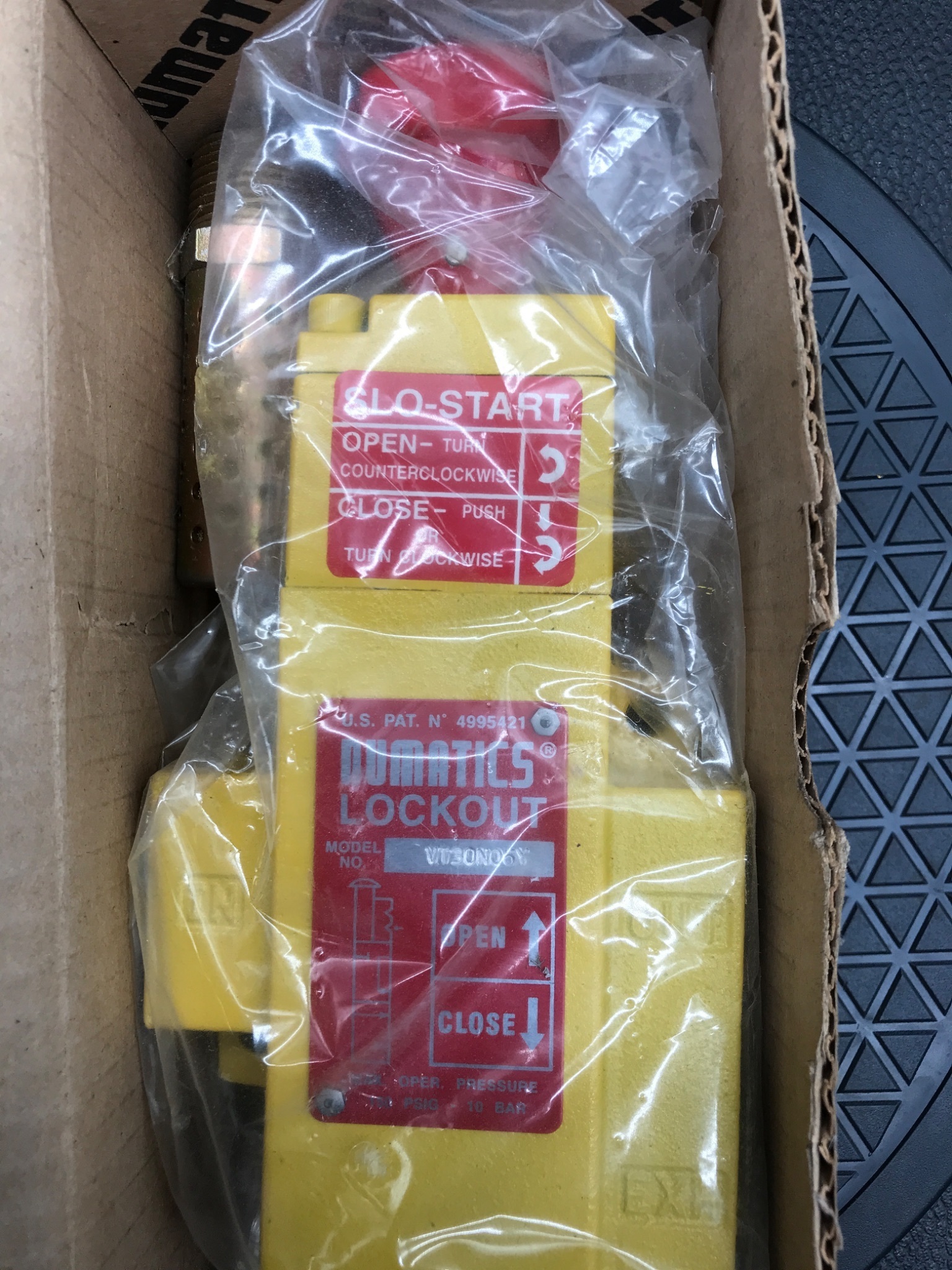NUMATICS VT30N06Y Lockout Valve With Slow Start Module NEW 5