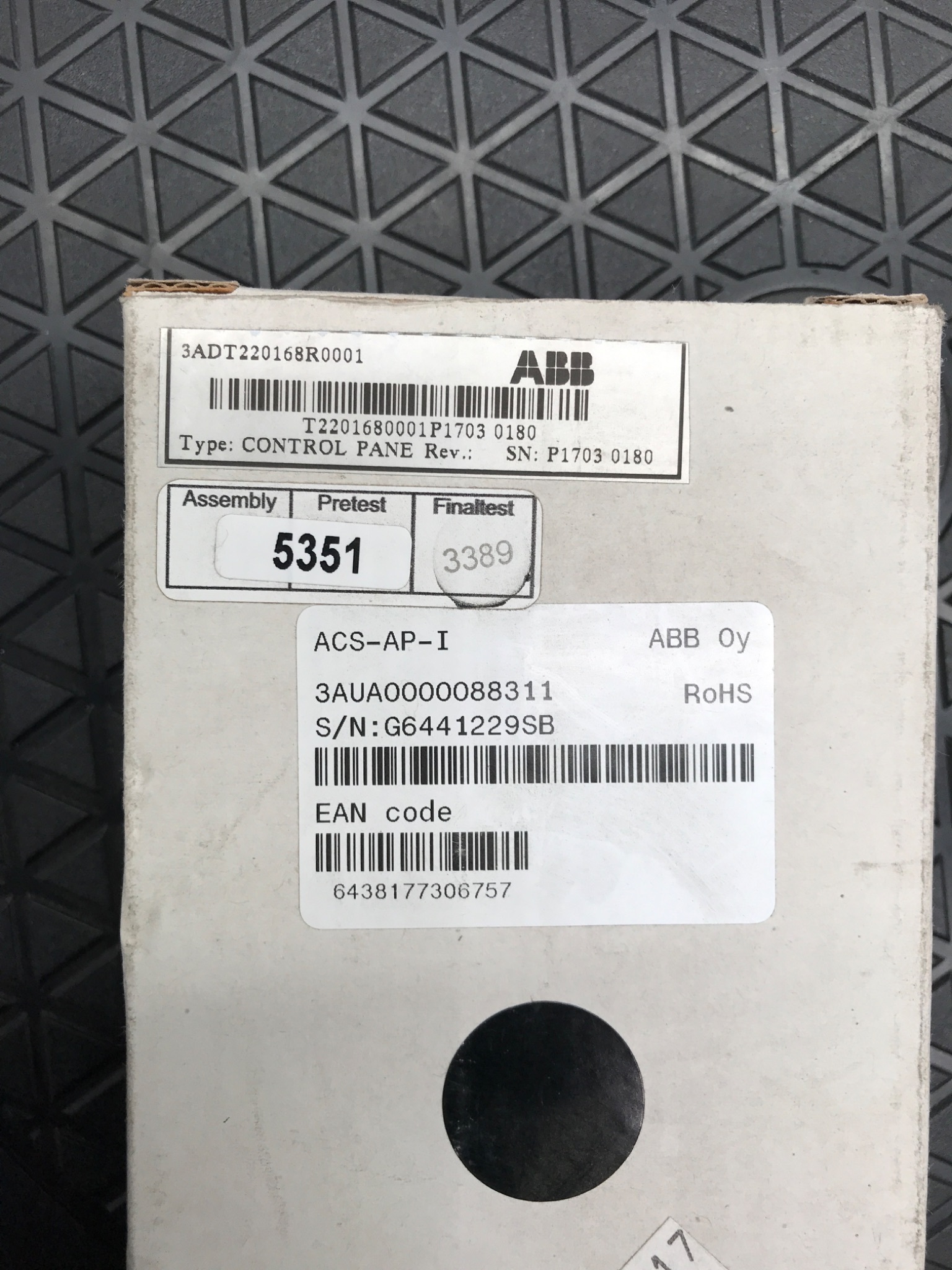 ABB ACS-AP-I Assistant Control Panel NEW 6