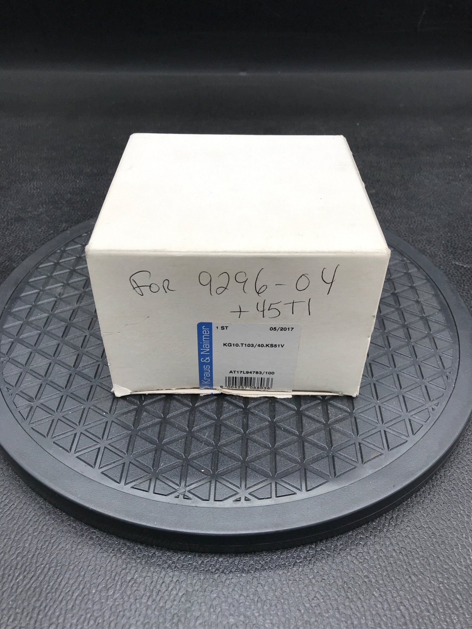 KRAUS & NAIMER KG10.T103/40.KS51V Rotary Disconnect Switch IP66/IP67 NEW 0
