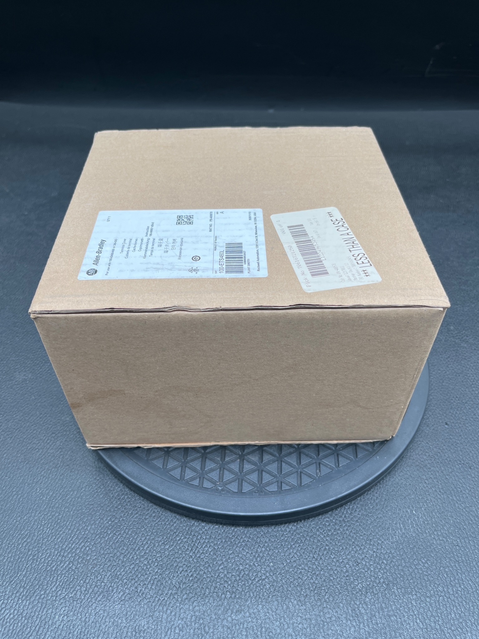 ALLEN-BRADLEY 100-ETS460L Terminal Cover Series A NEW 3