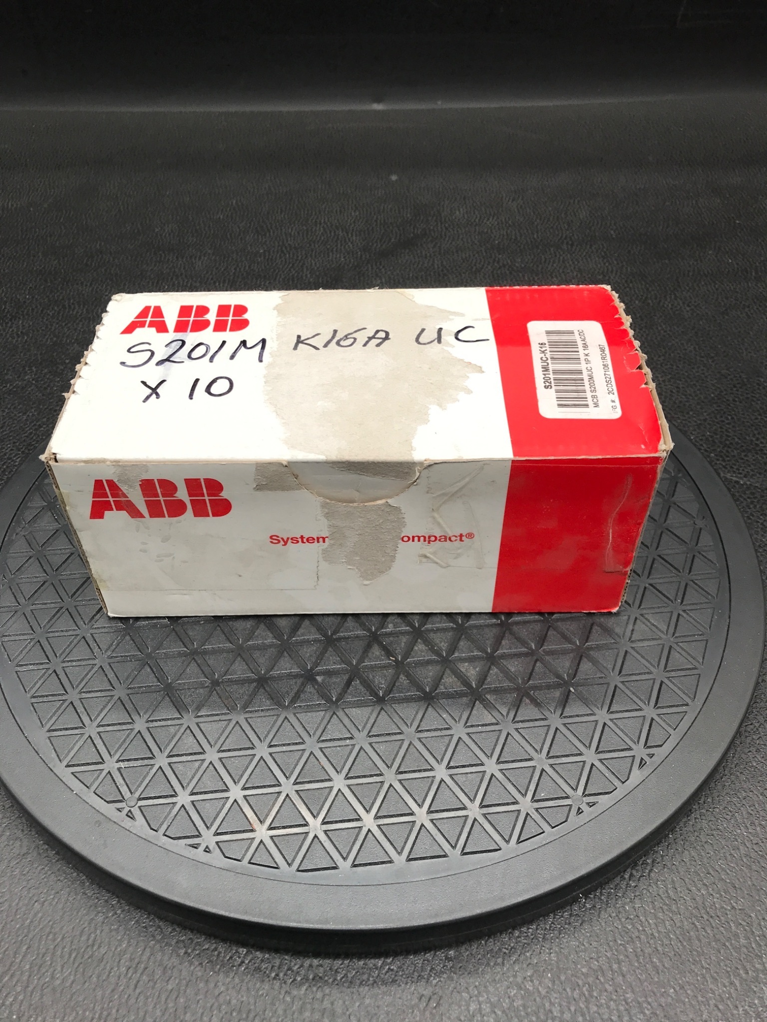 ABB S201MUC-K16 Miniature Circuit Breaker 16A 1-Pole AC/DC (Lot Of 10) NEW 0