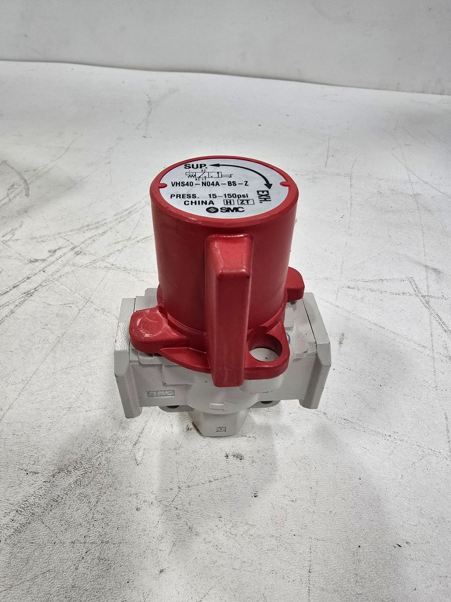 SMC VHS40-N04A-BS-Z Lockout Valve 1/2" USED 0