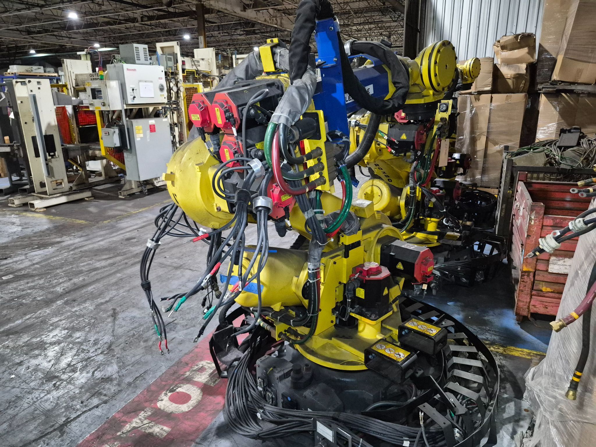 FANUC R-2000iB/210F with R-30iA Controls USED - Missing Items 3