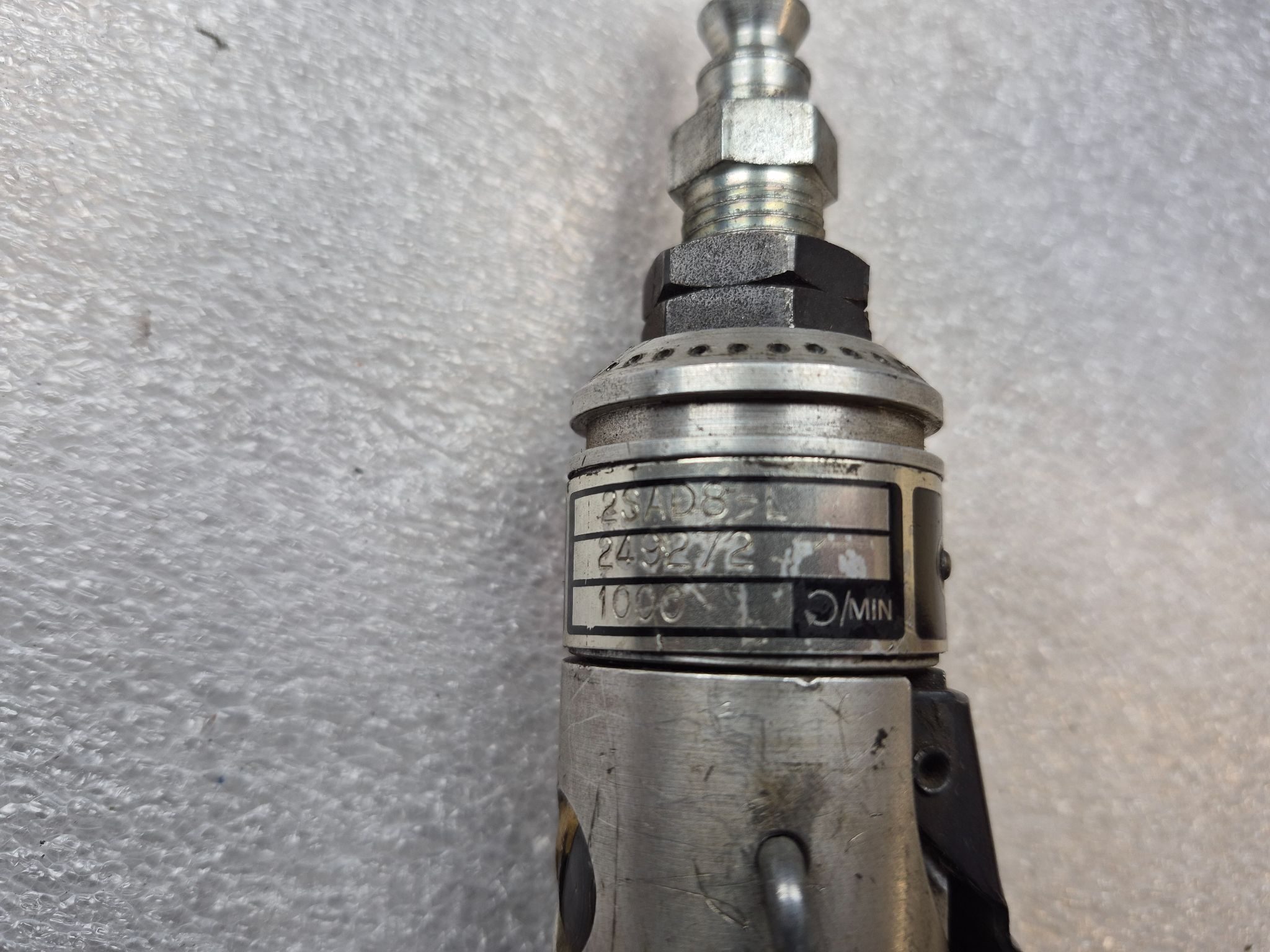 DESOUTTER 2SAD8‑L Pneumatic Screwdriver 1000 RPM USED 4