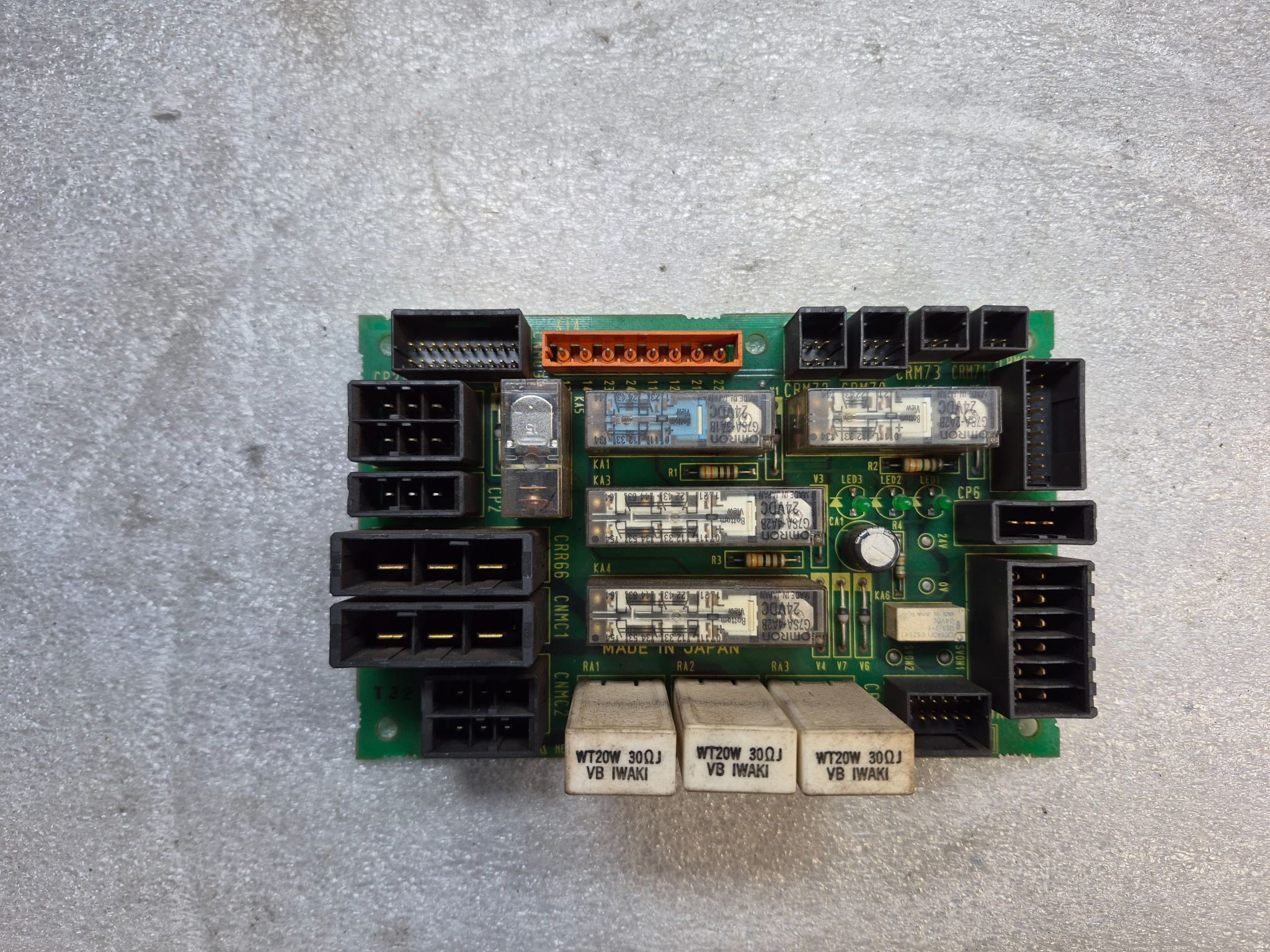 FANUC A20B‑1007‑0800 Emergency Stop Board USED 0